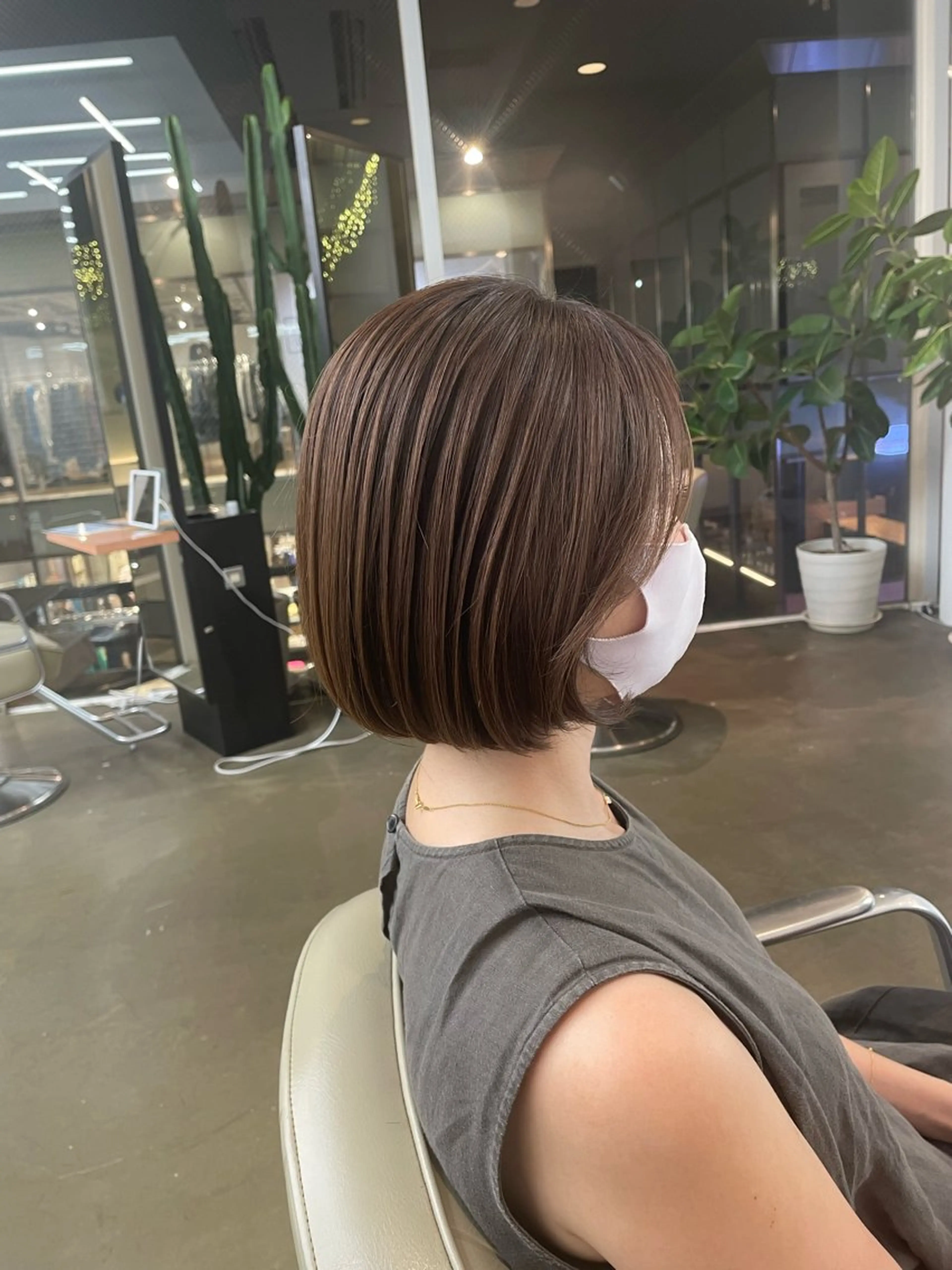 ショート ボブ ♡レイヤー/ボブ 透明感/うらら♡のヘアスタイル