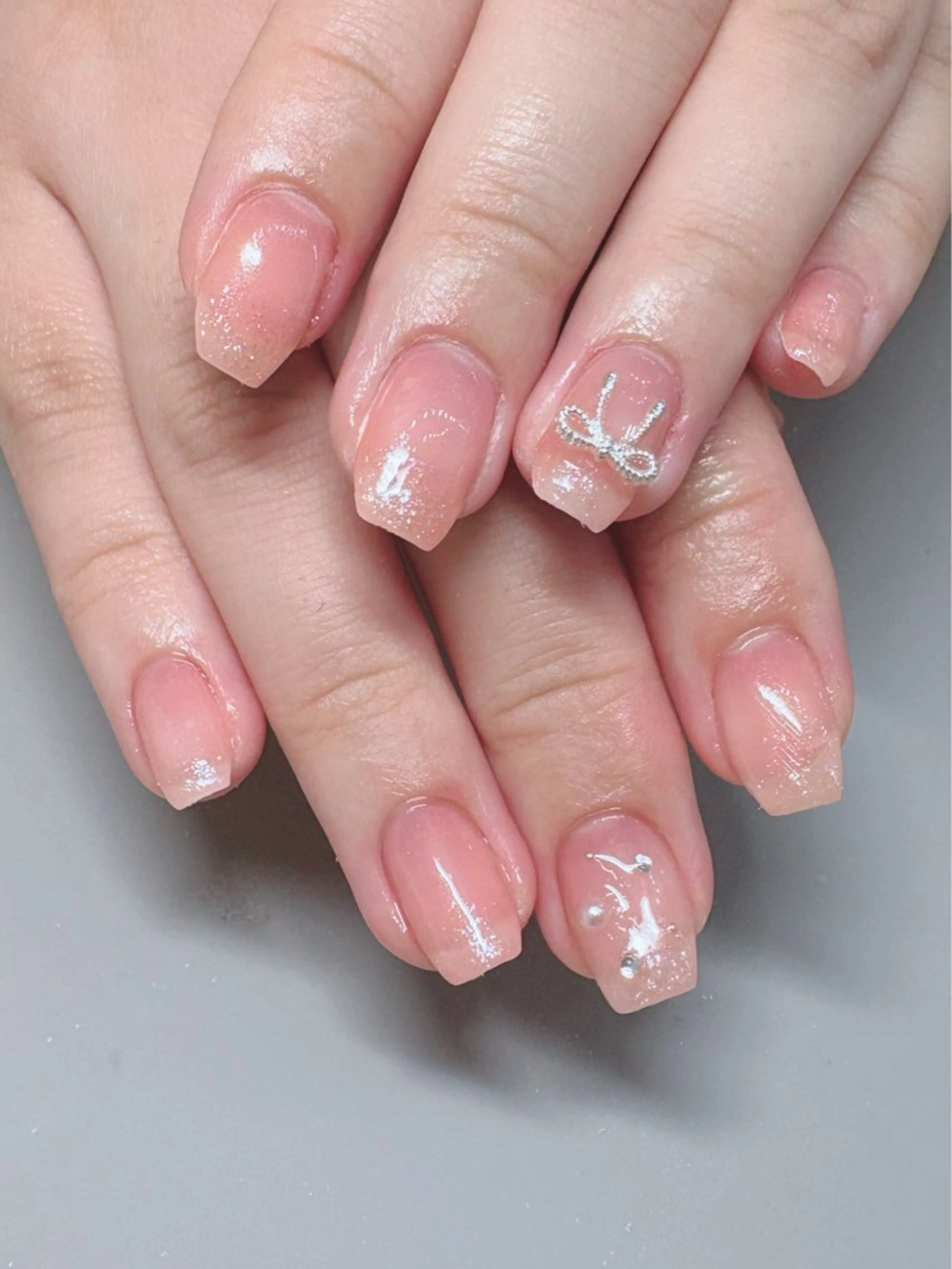 ネイル ハンドネイル 艶/マグネット/網紅 /韓国/岩下りほのネイルデザイン