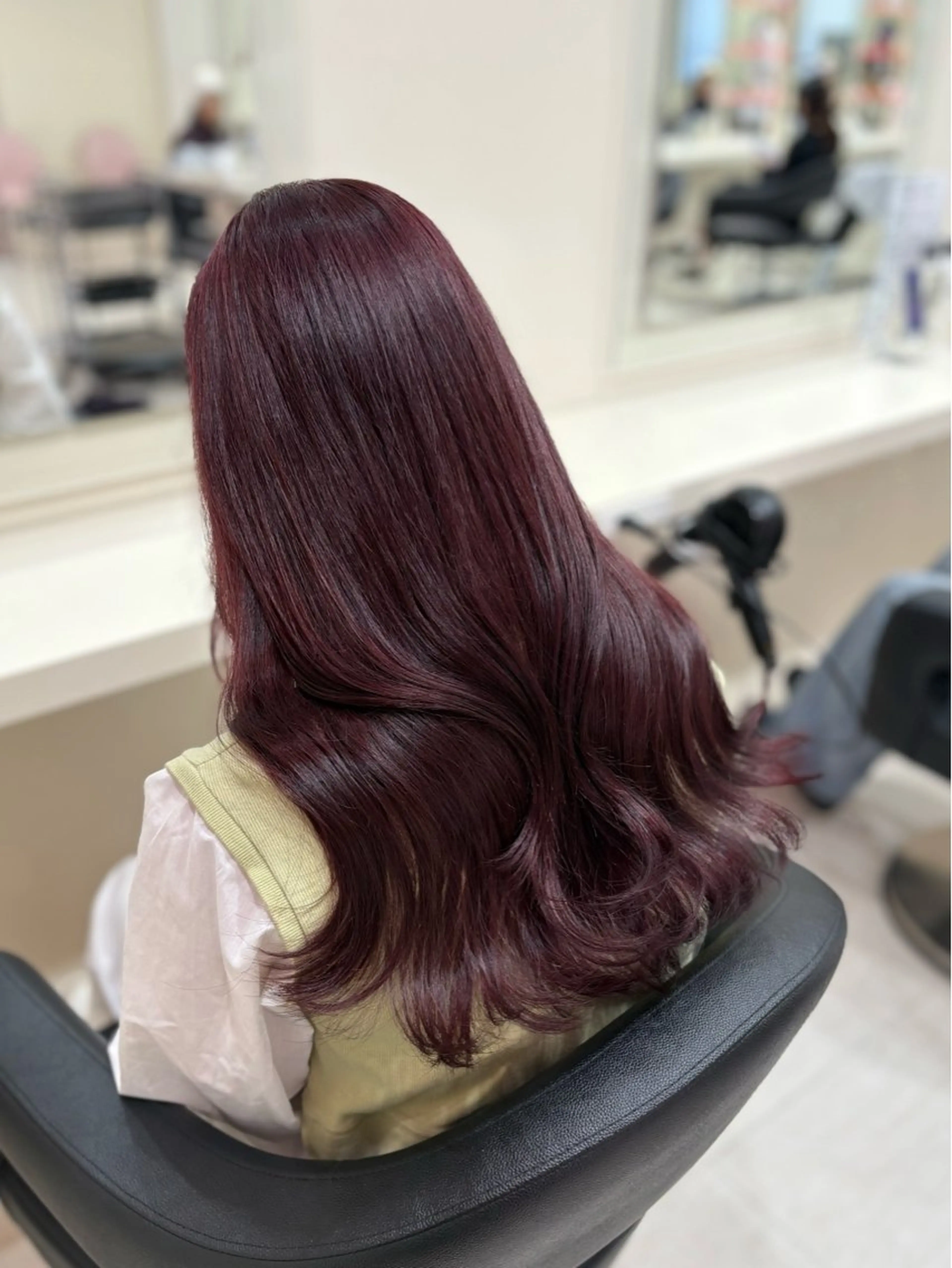 カラー ヘアカラー トリートメント ヘアセット 透明感うる艶カラー 🤍MANAMIのヘアスタイル