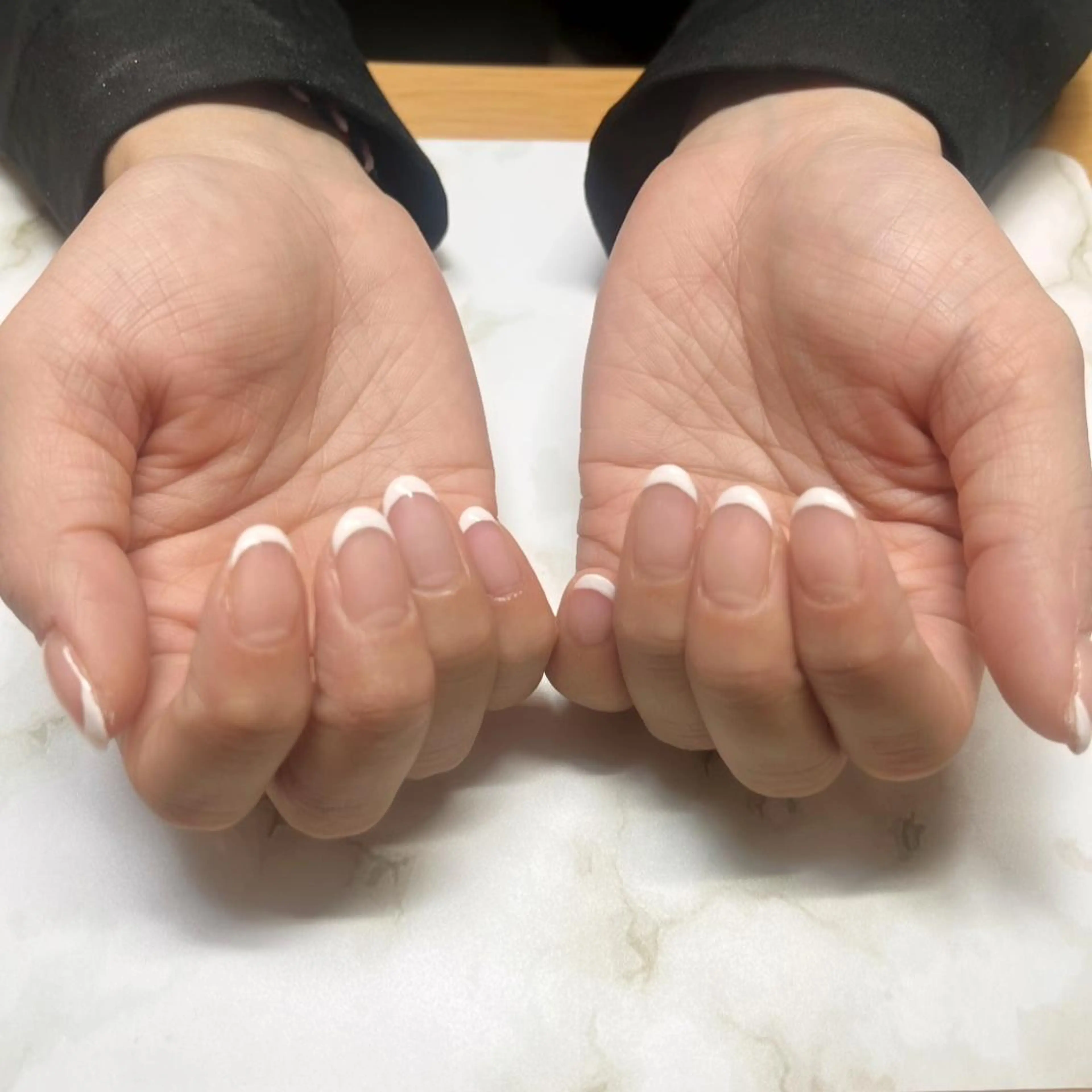 ネイル フレンチネイル 関目nail ★HeaRichのネイルデザイン