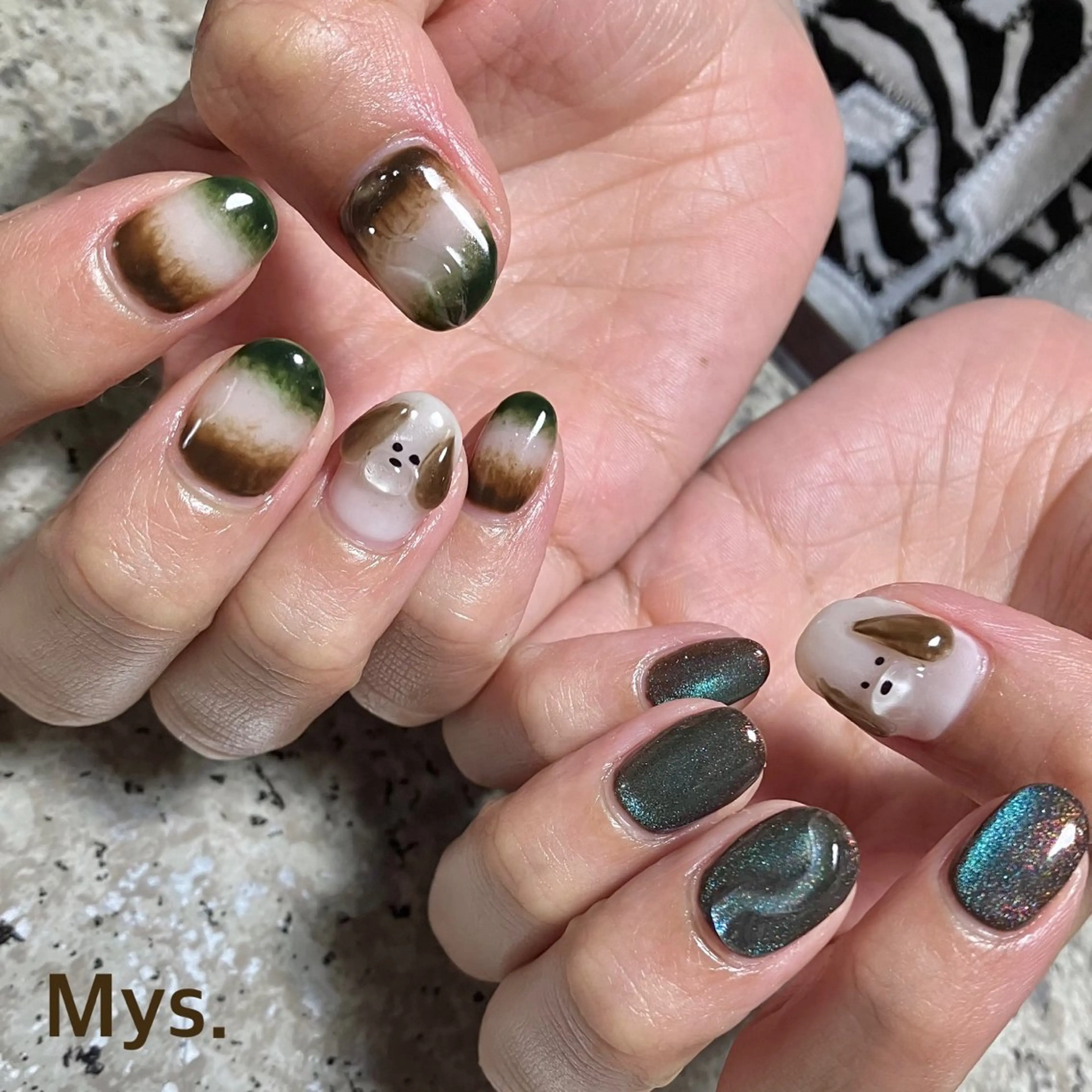 ネイル ハンドネイル Mys. 三上紗紀のネイルデザイン