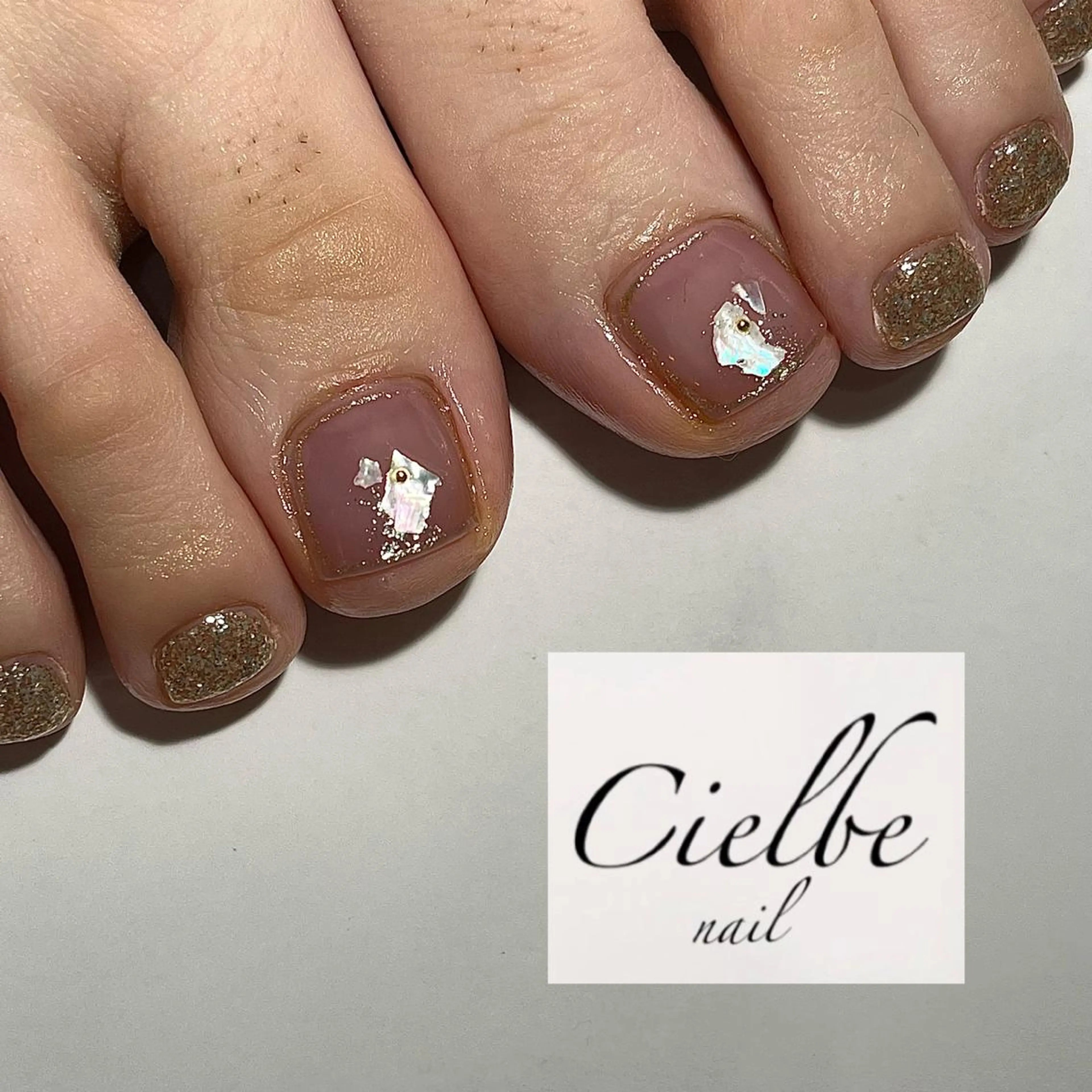 ネイル フットネイル cielbe nailのネイルデザイン