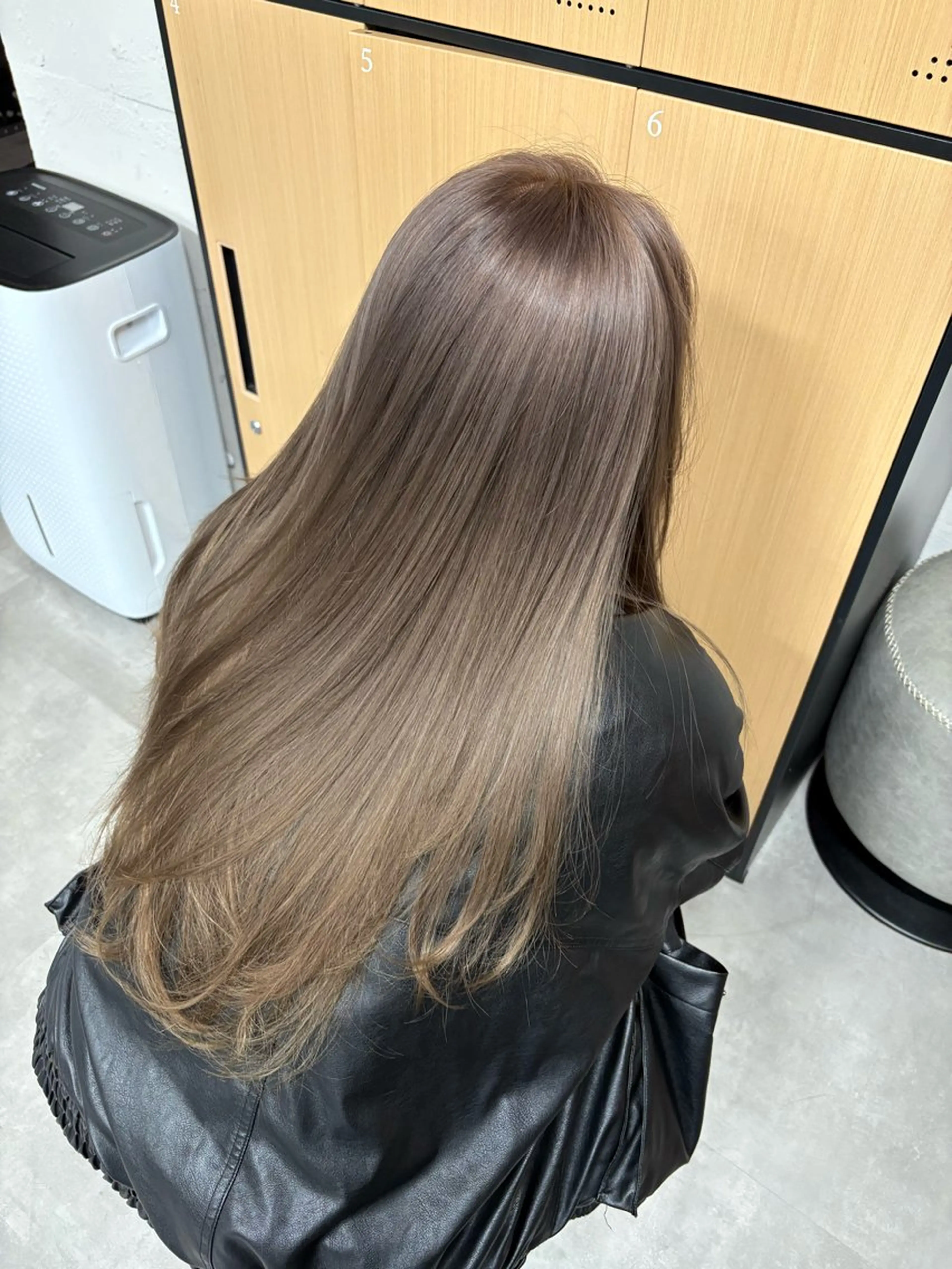 ロング ヘアカラー トリートメント tokute 中野真咲🐺のヘアスタイル