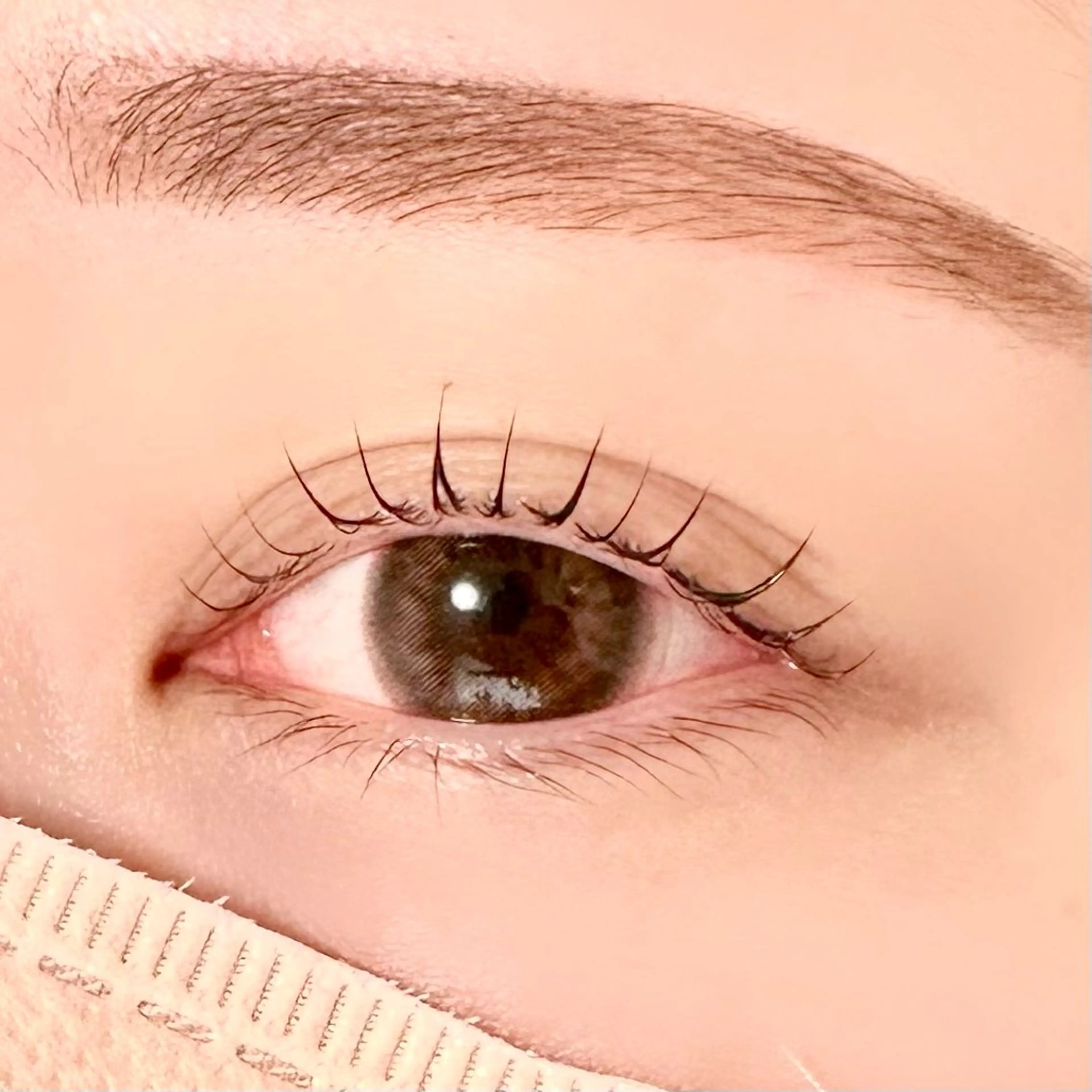 マツエク・マツパ 束感まつ毛 韓国風マツエク 束感まつげ｜ユキ 高評価｜堀江のマツエク・マツパデザイン