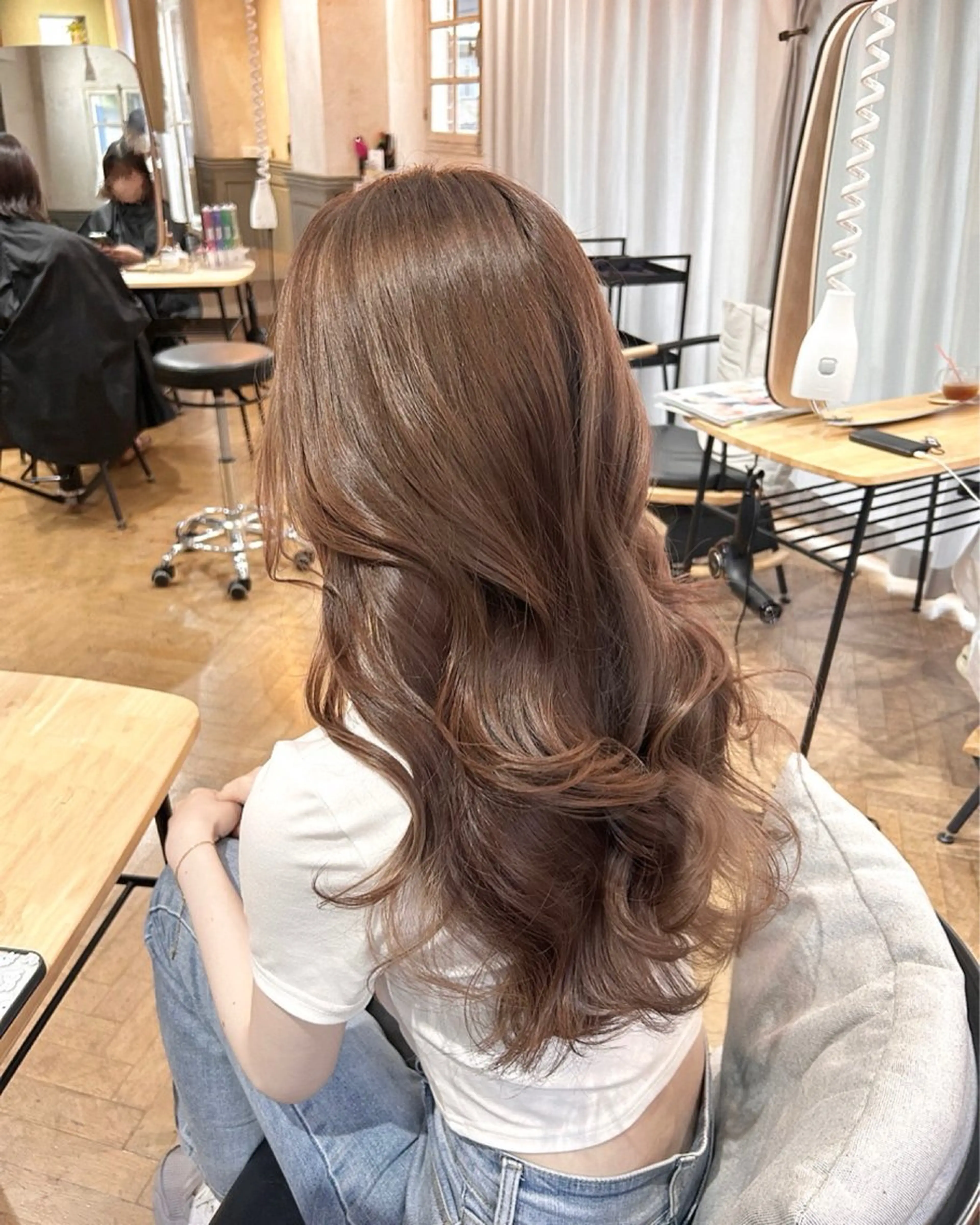 【minimo限定価格の50%off🤍✧︎*。】大人気メニュー🎀🫧カラー × トリートメントの写真
