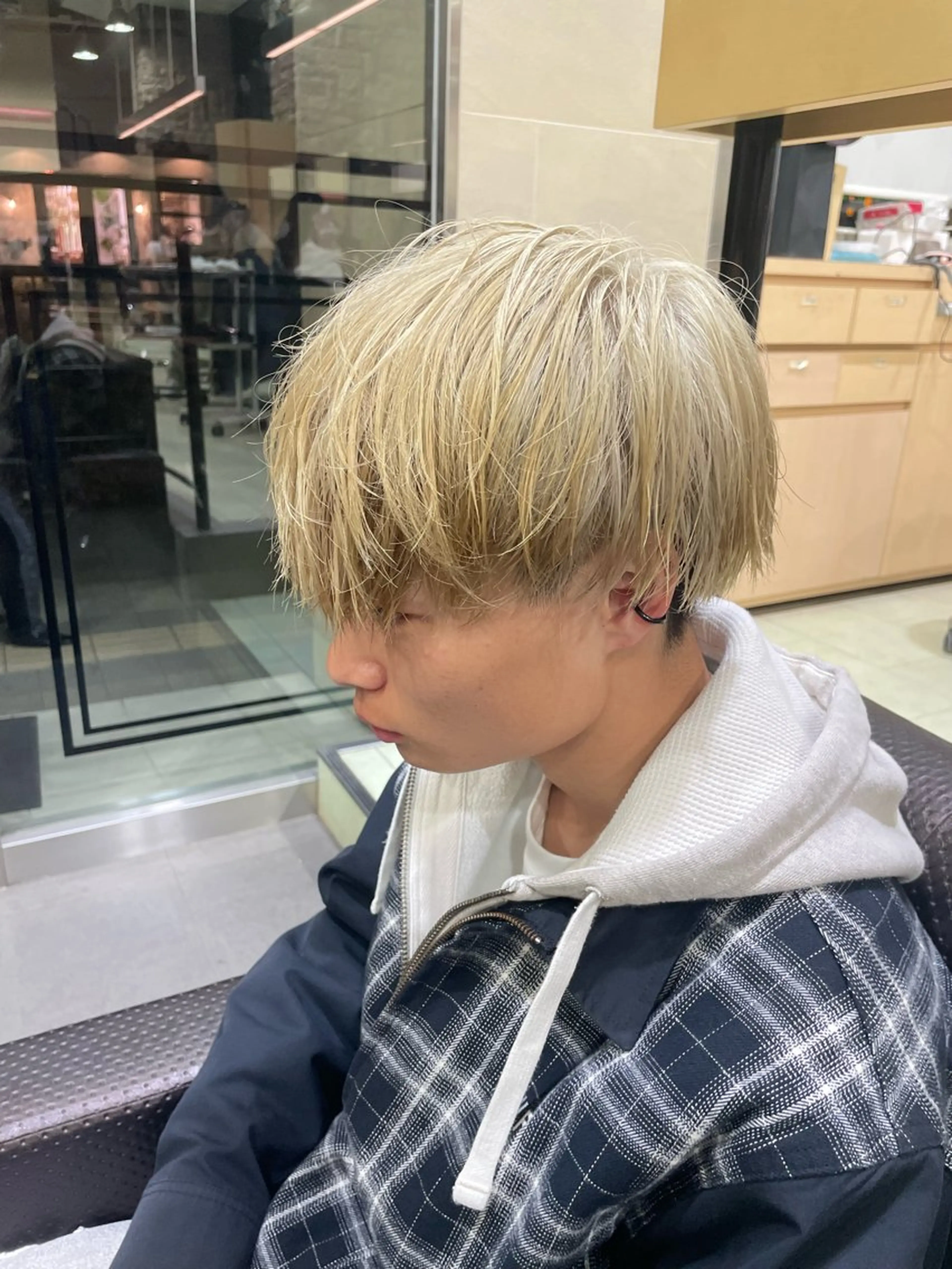 メンズ カット メンズパーマ特化 ふうきのヘアスタイル