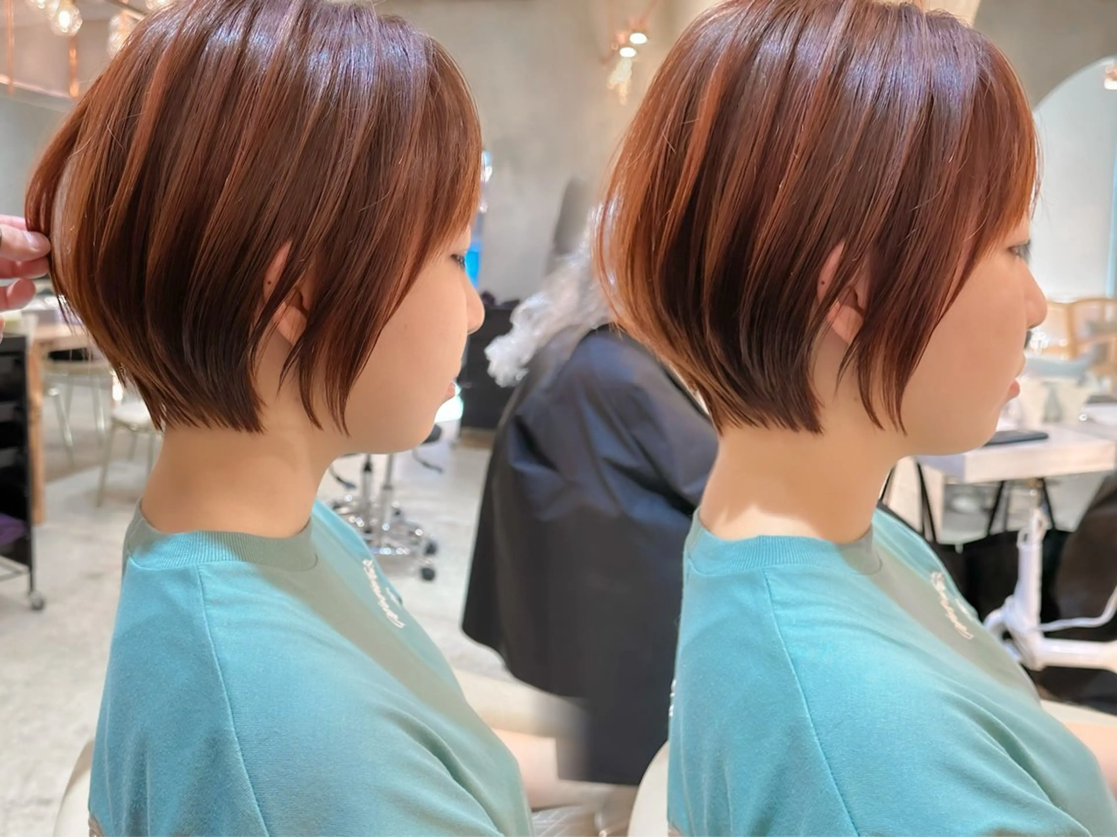 ショート カラー カット ヘアカラー トリートメント ボブ/ショート/ 縮毛矯正⚜️工藤昴のヘアスタイル