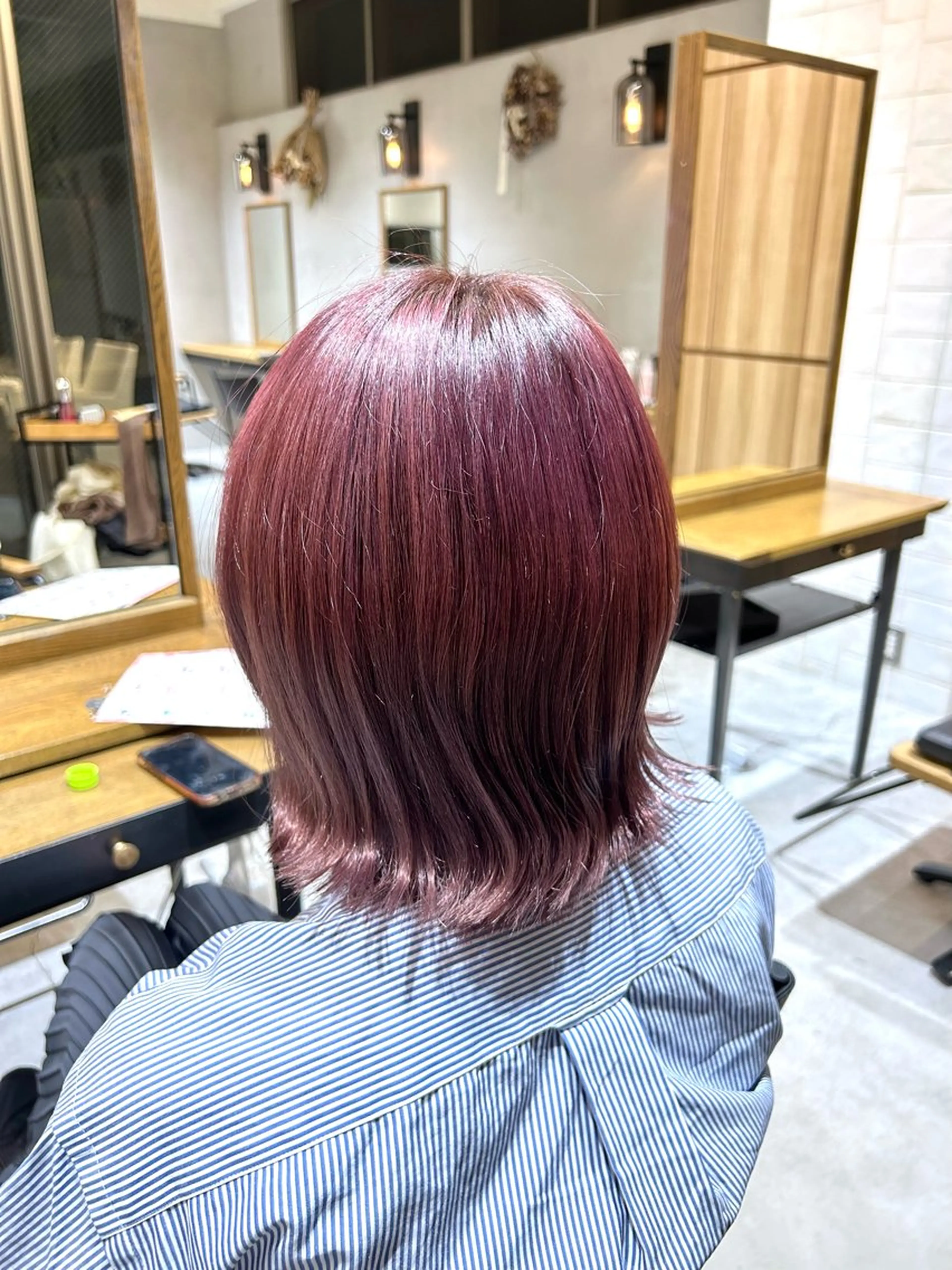 ショート カラー 名古屋/レイヤー 島原　由璃のヘアスタイル