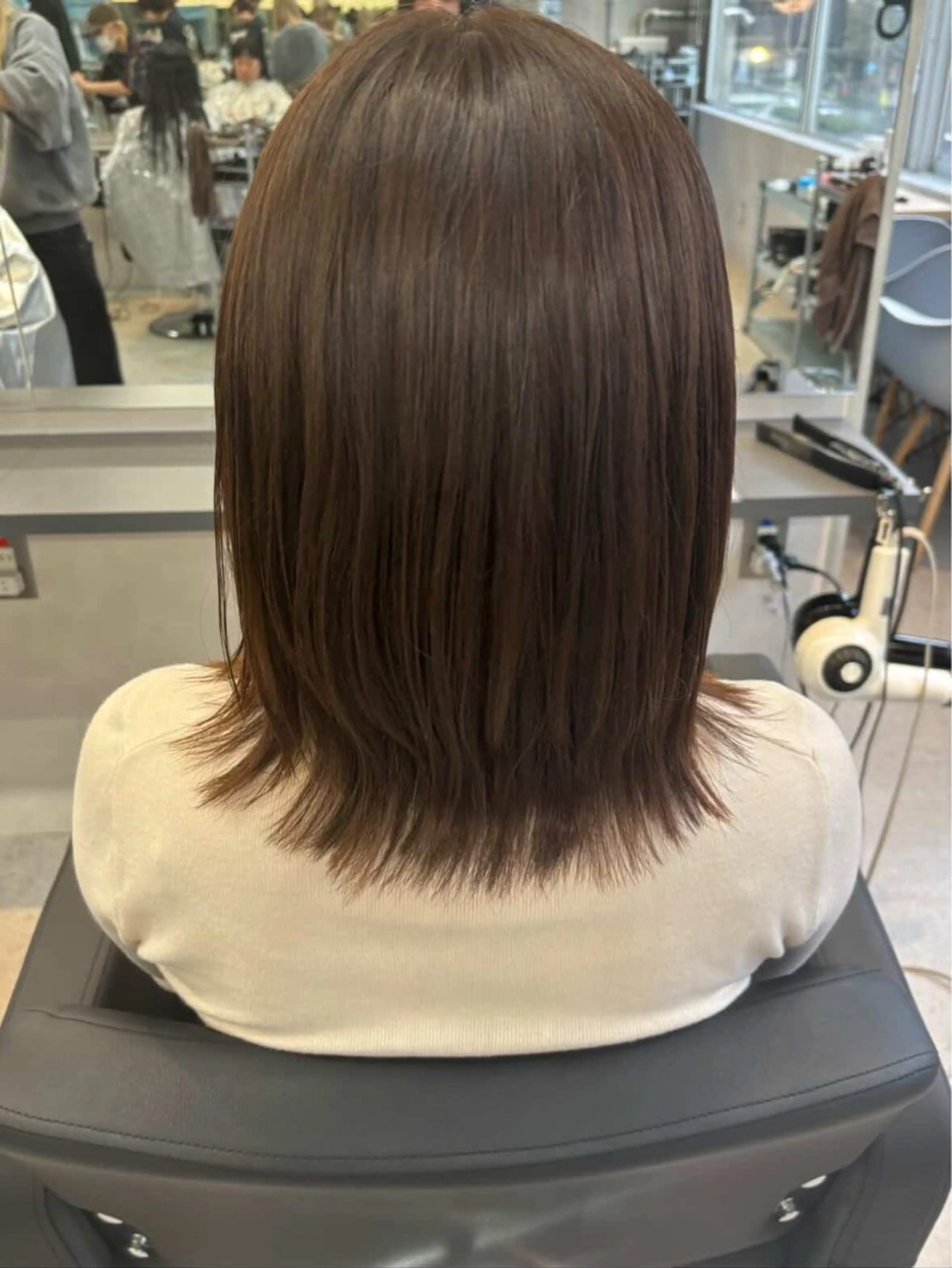 カラー ブラウンカラー ダークブラウン 谷口 悠人のヘアスタイル
