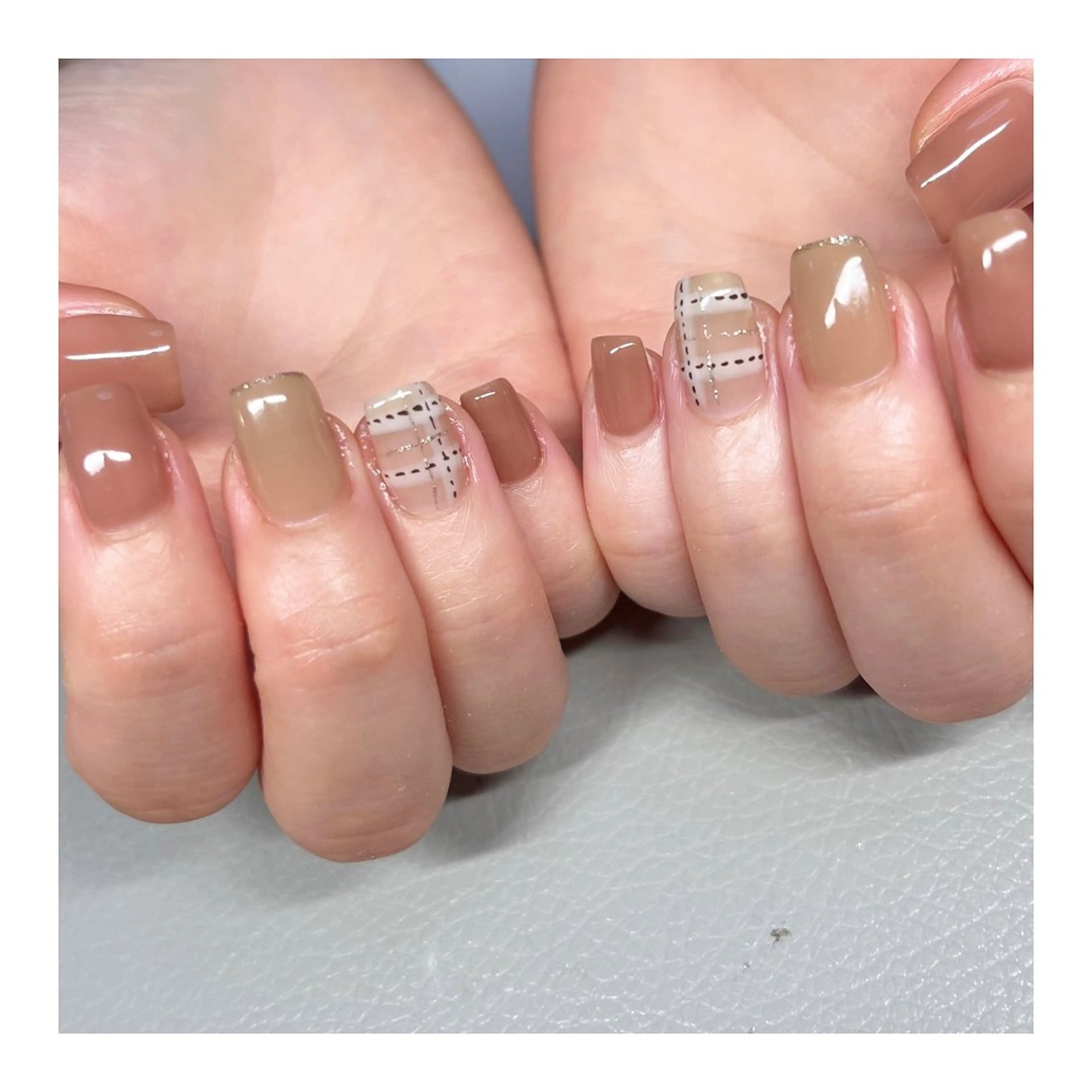 ネイル 持ち込み ハンドネイル 587nail *のネイルデザイン