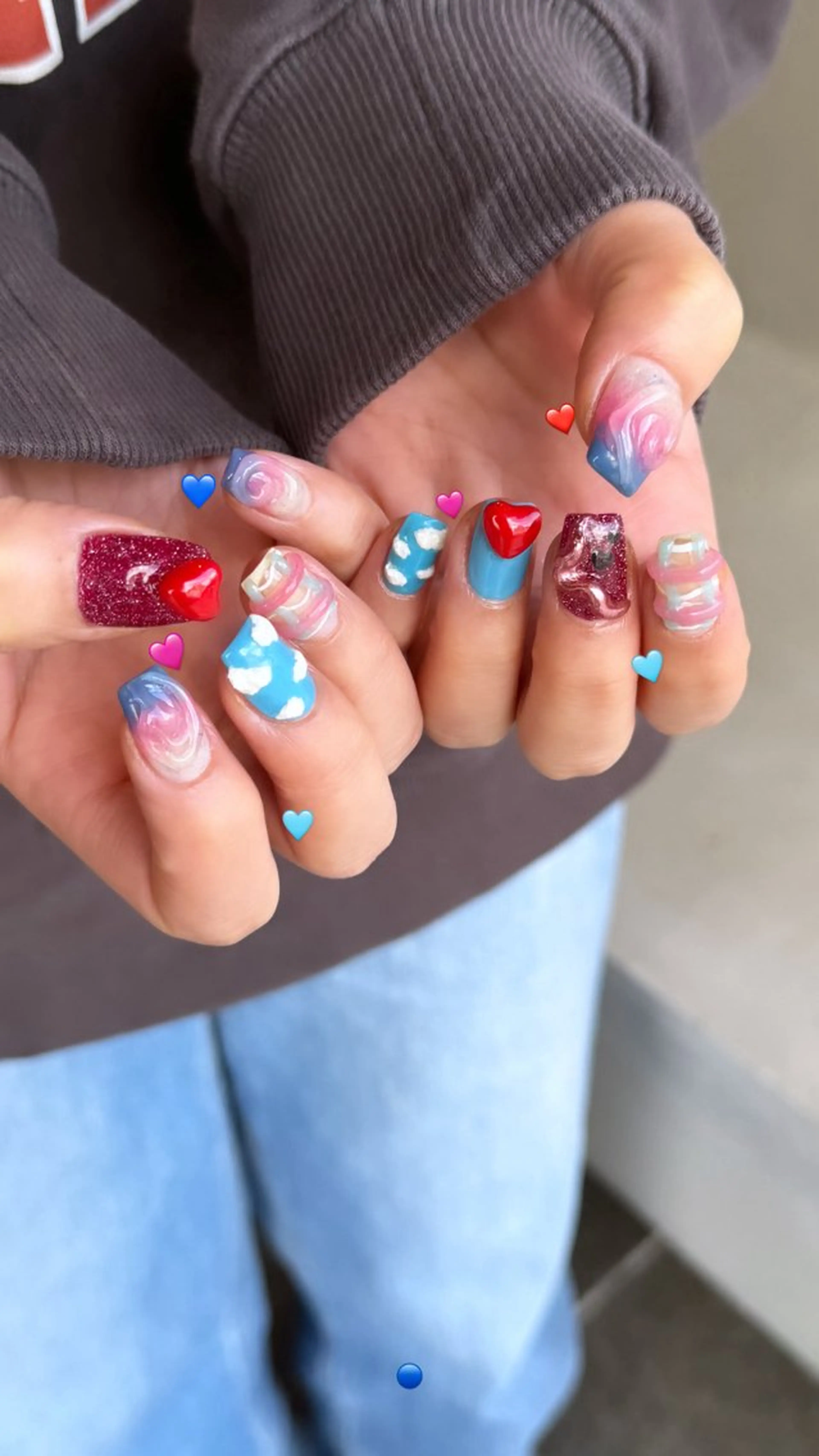 ネイル ハンドネイル にしぐち はるかのネイルデザイン