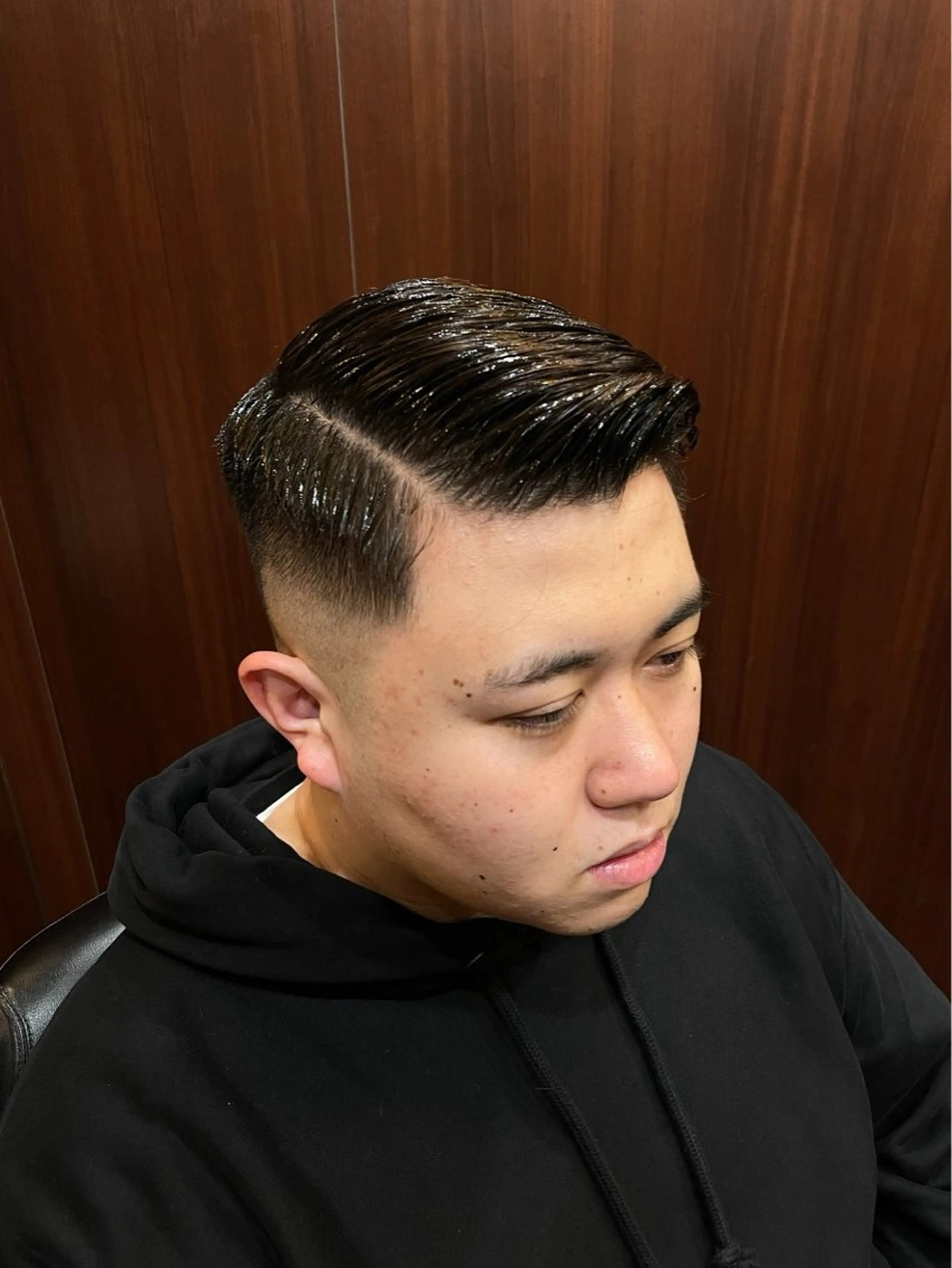 カット+アイロンパーマの写真