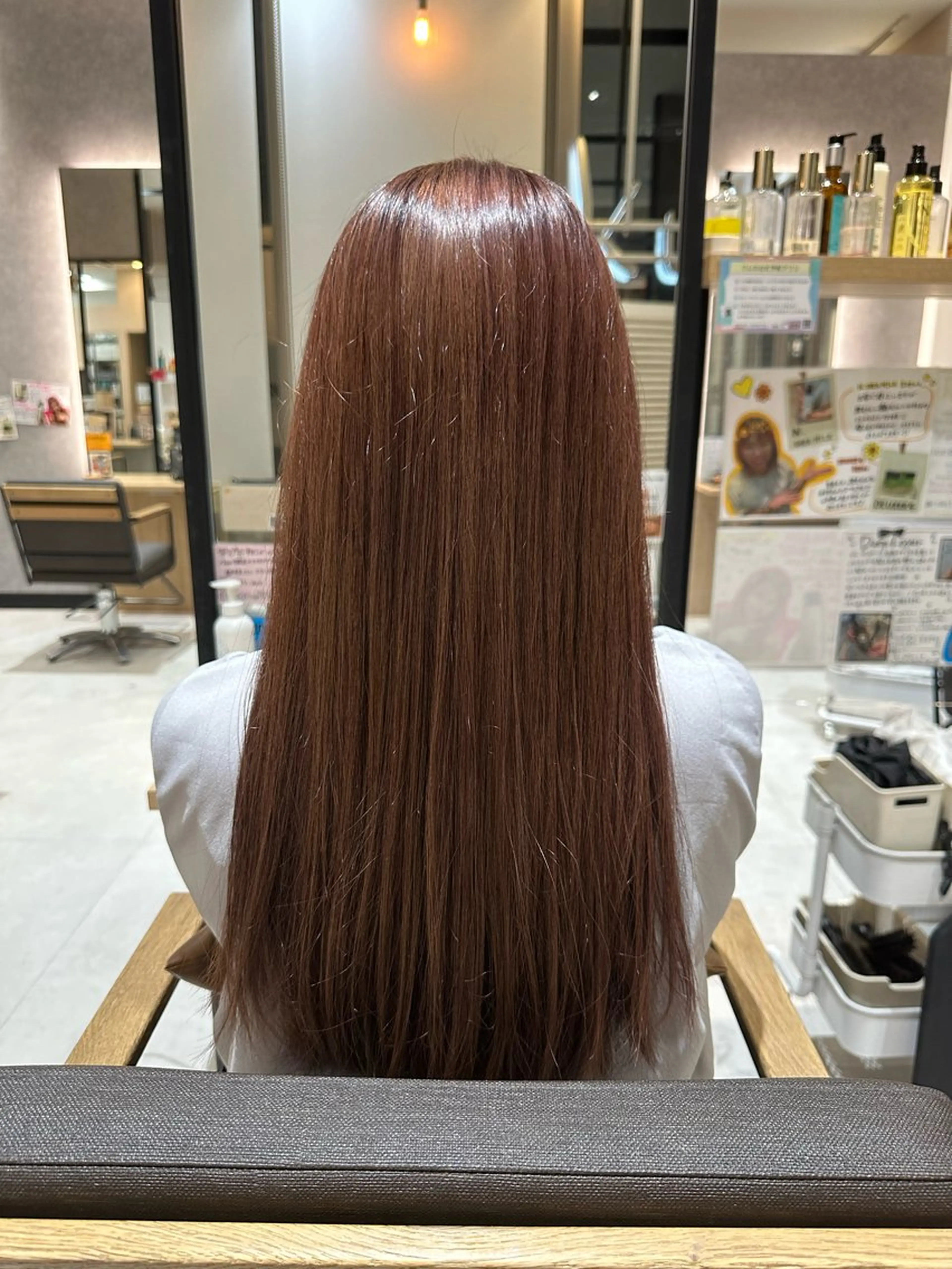 ロング カラー 🍜のばた 🍜のヘアスタイル