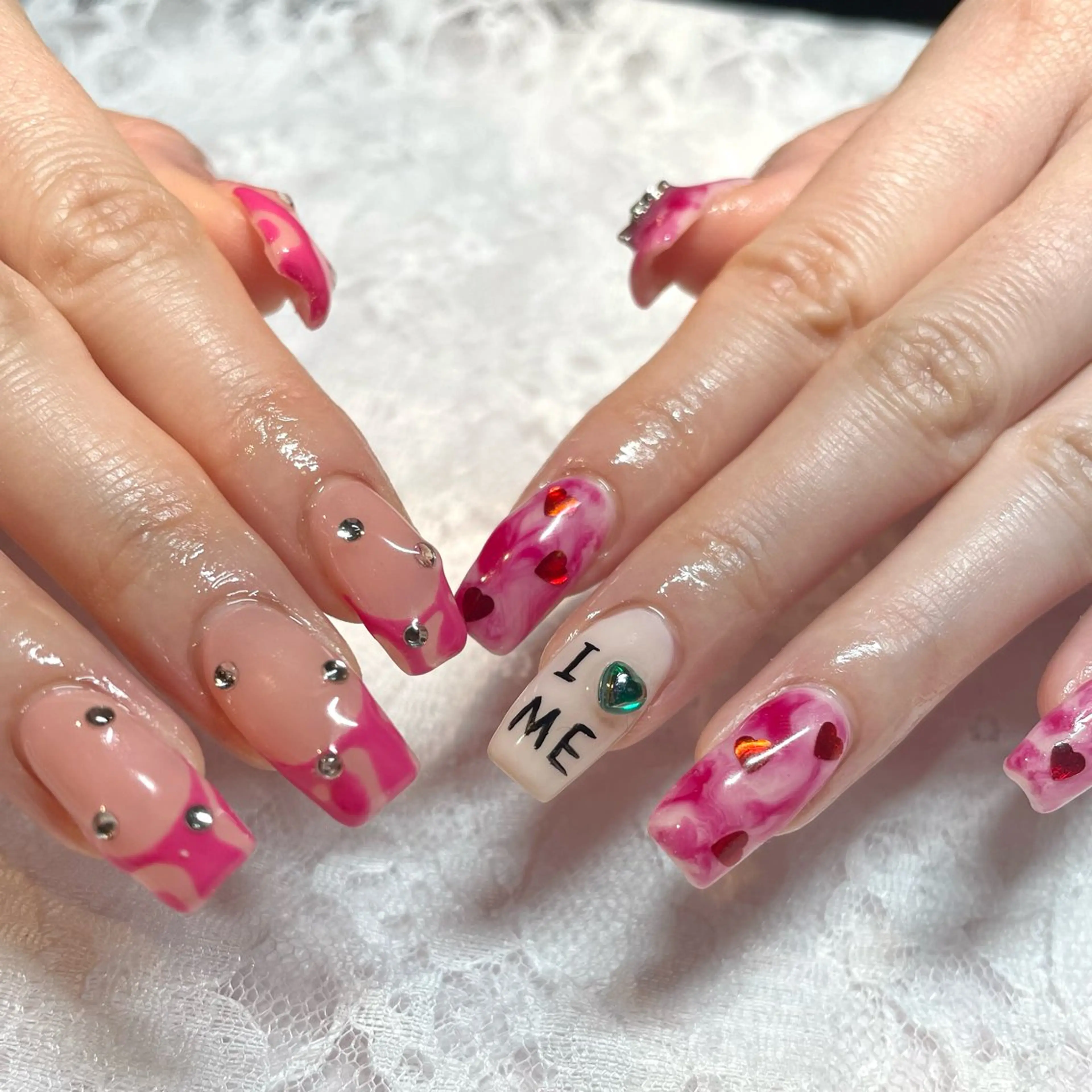 ネイル ハンドネイル Nail ヌシん家 AKANEのネイルデザイン