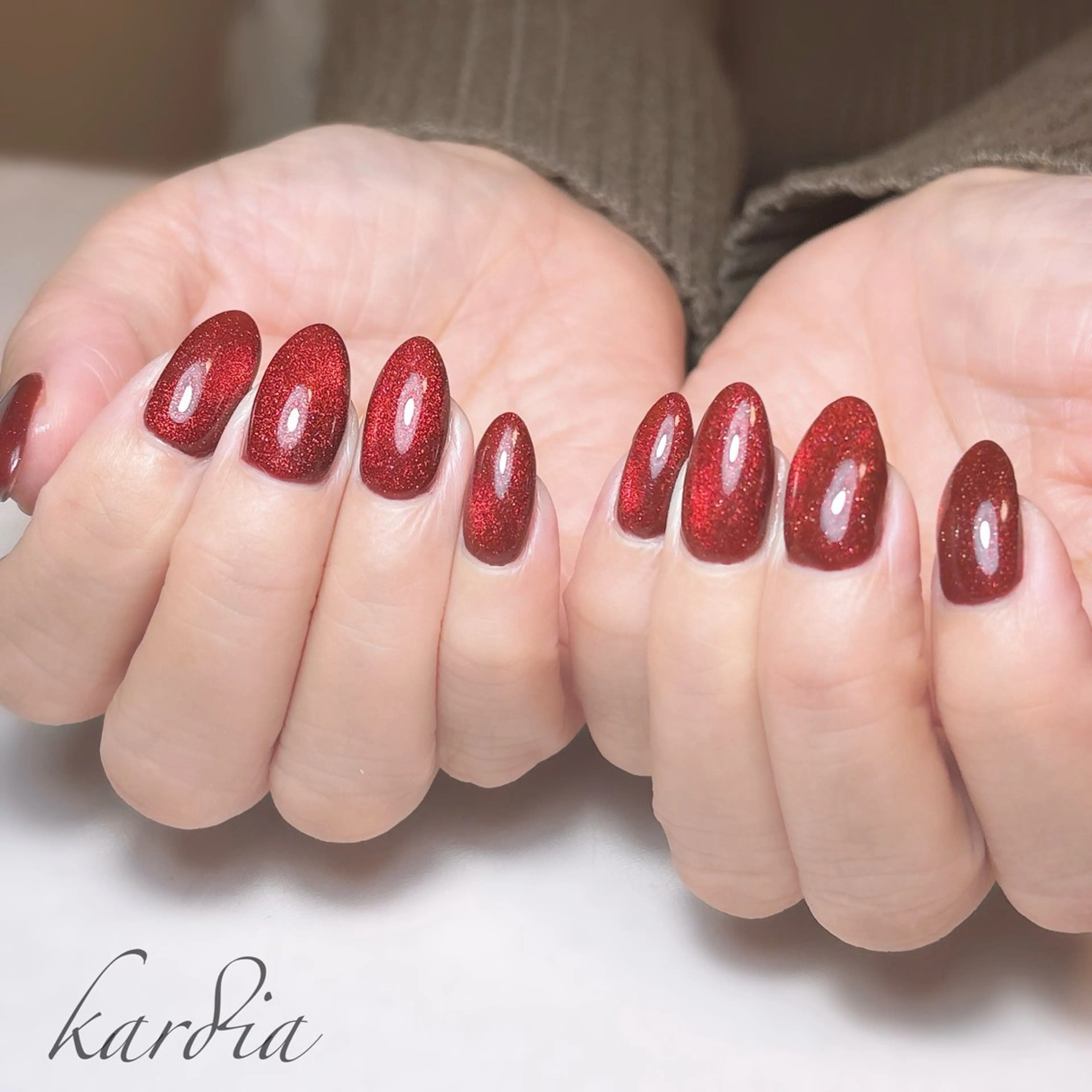 ネイル καρδιά -ｶﾙﾃﾞｨｱ-のネイルデザイン