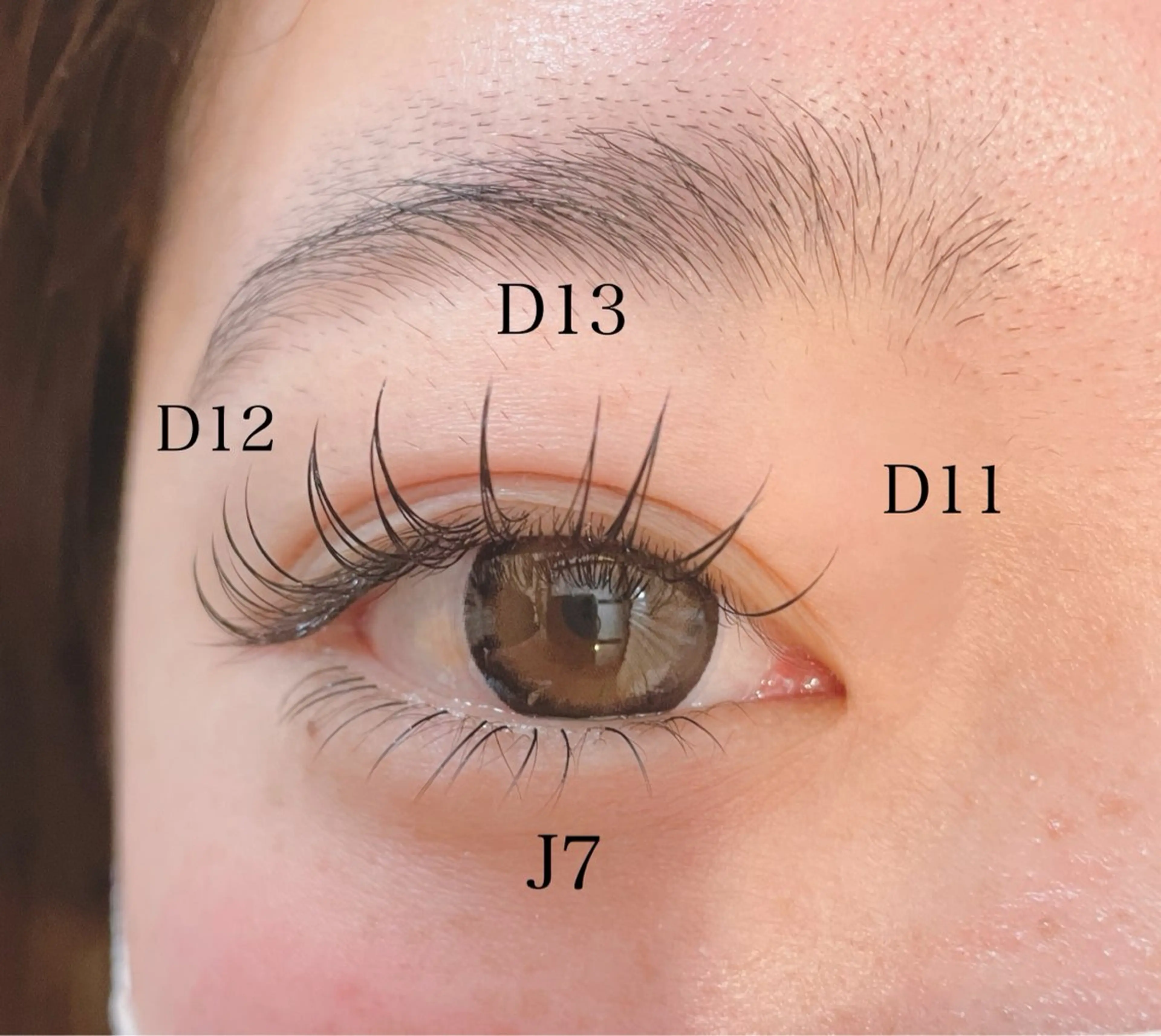 マツエク・マツパ フラットラッシュ Lokelani HAYASHIのマツエク・マツパデザイン