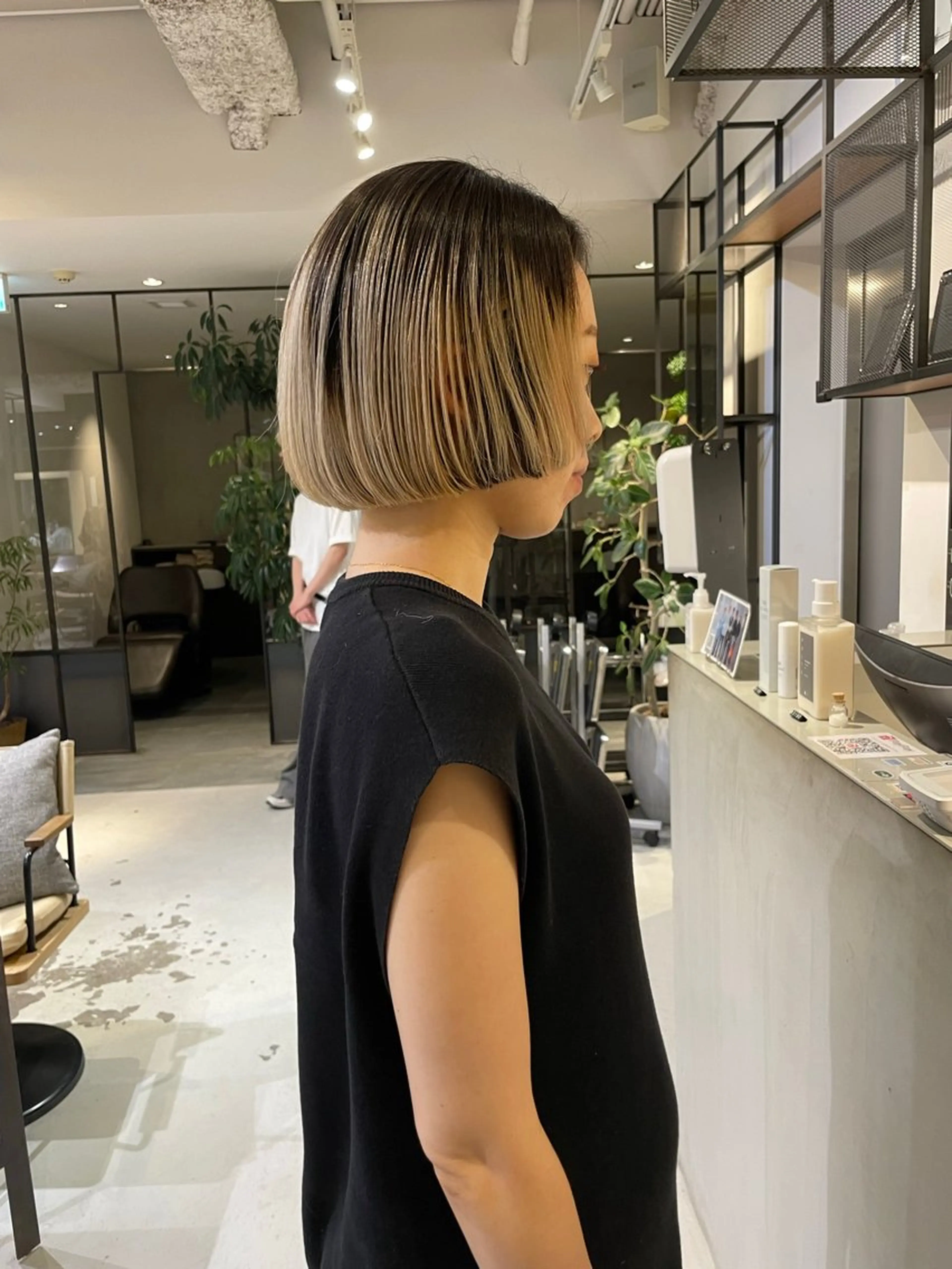 ショート 津葉井 麗奈のヘアスタイル