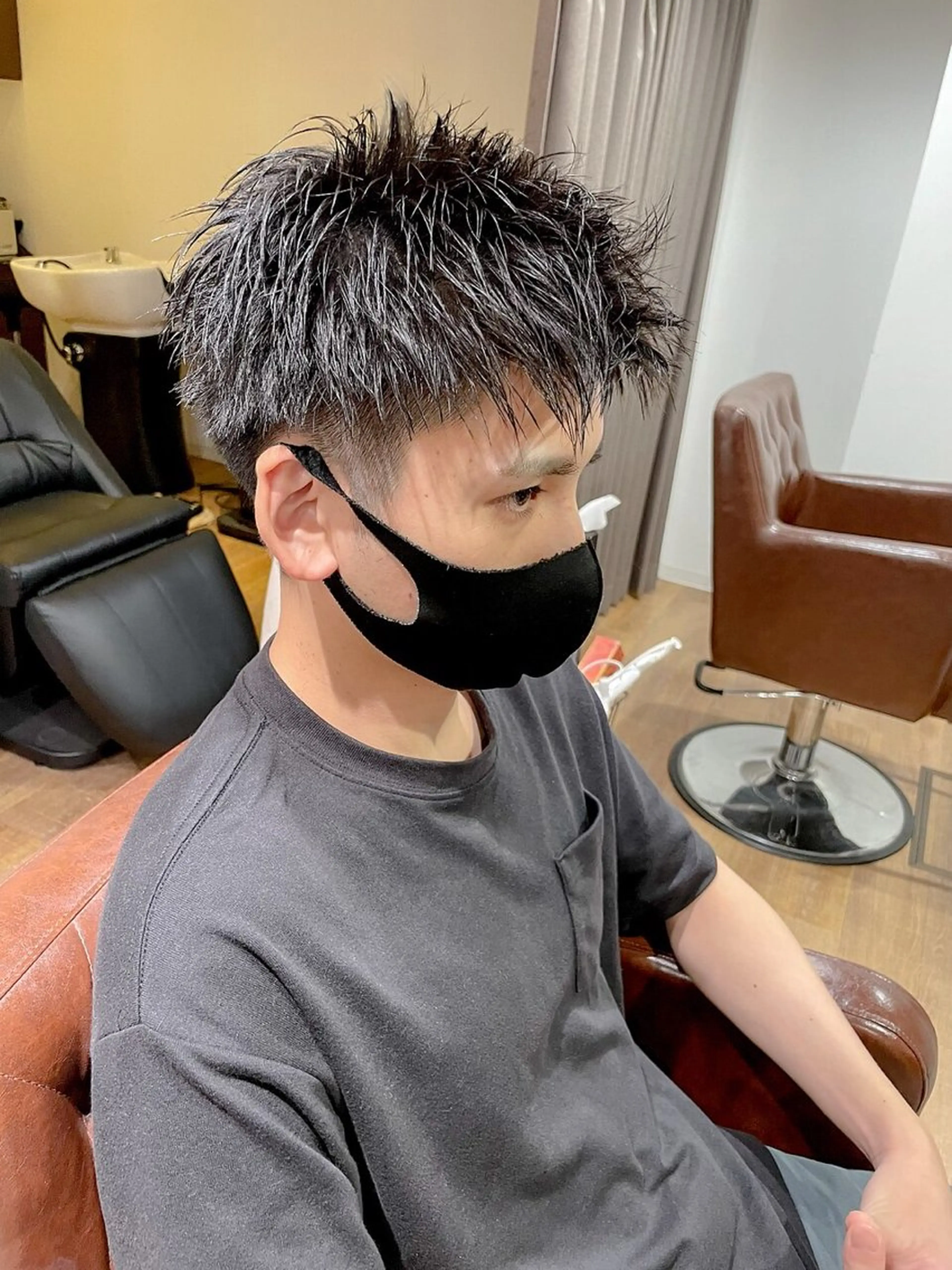 パーマ メンズ YUZA grow hair 【ユーザ グロウ ヘア】所属・縮毛矯正/似合わせ カット/伊藤はるかのヘアスタイル