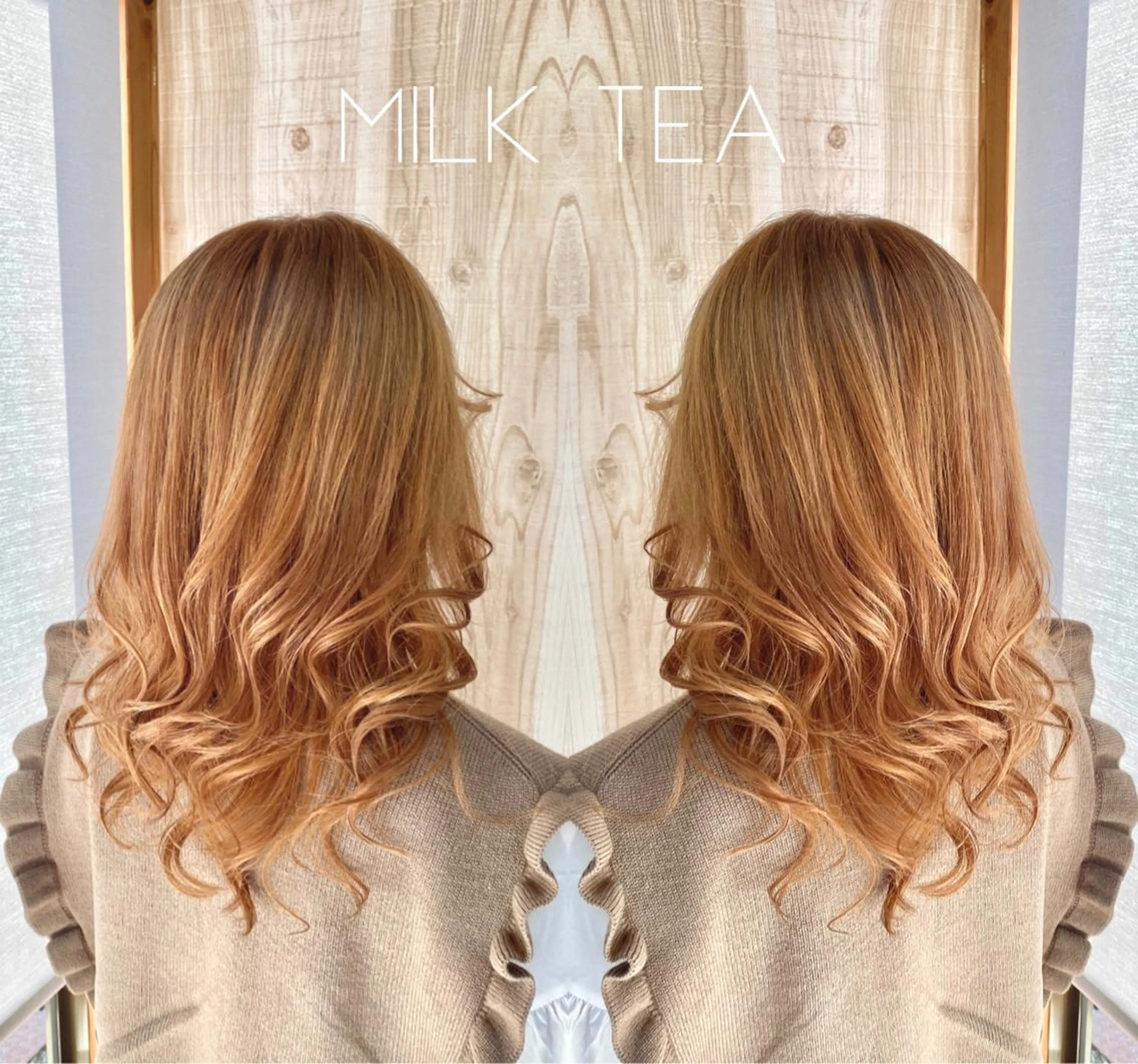 *透明感や高明度がほしい方に*『ブリーチ+カラー+トリートメント』の写真