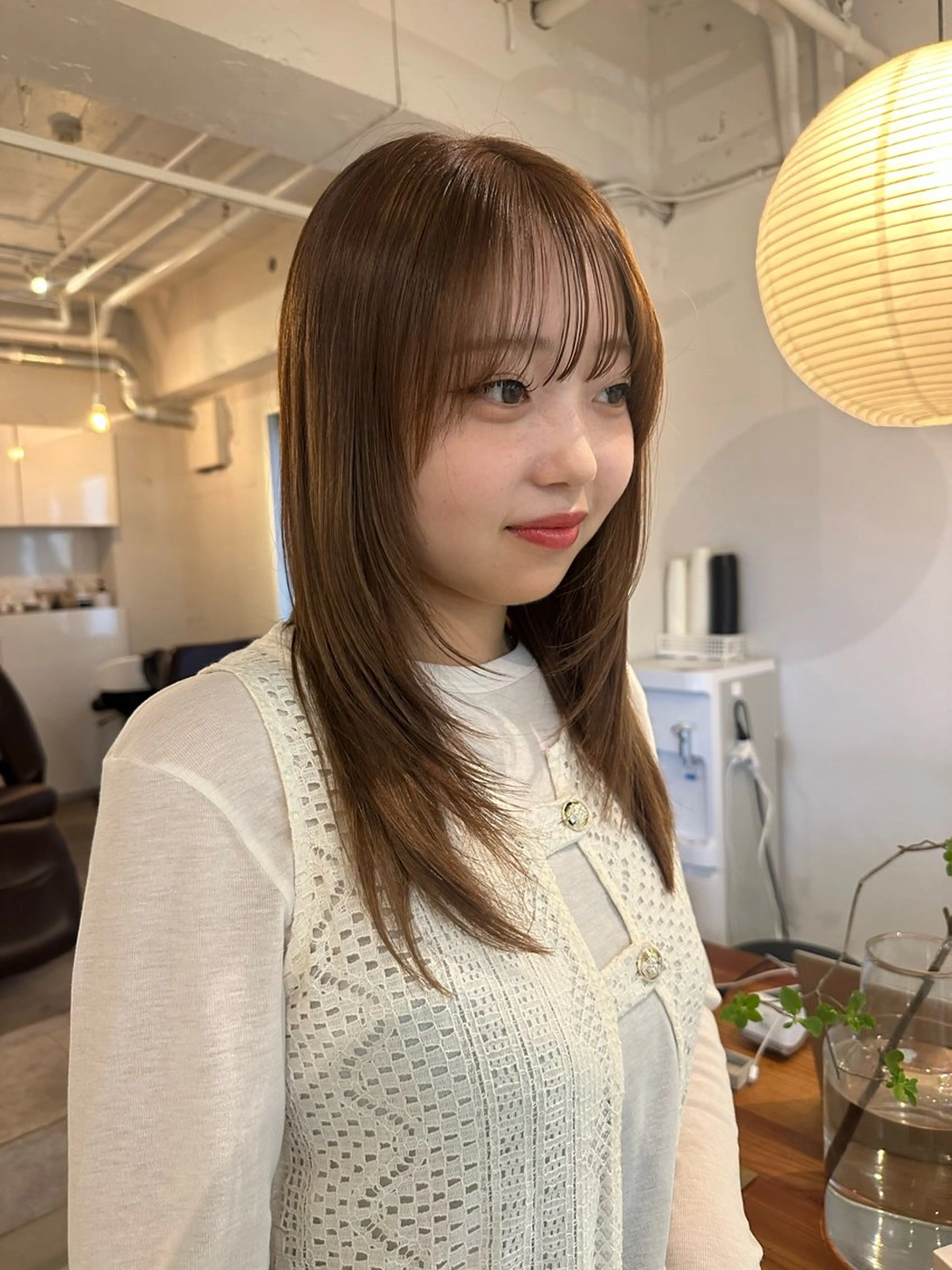 ロング カラー カット ヘアカラー 透明感カラー /Kanon️🫧のヘアスタイル