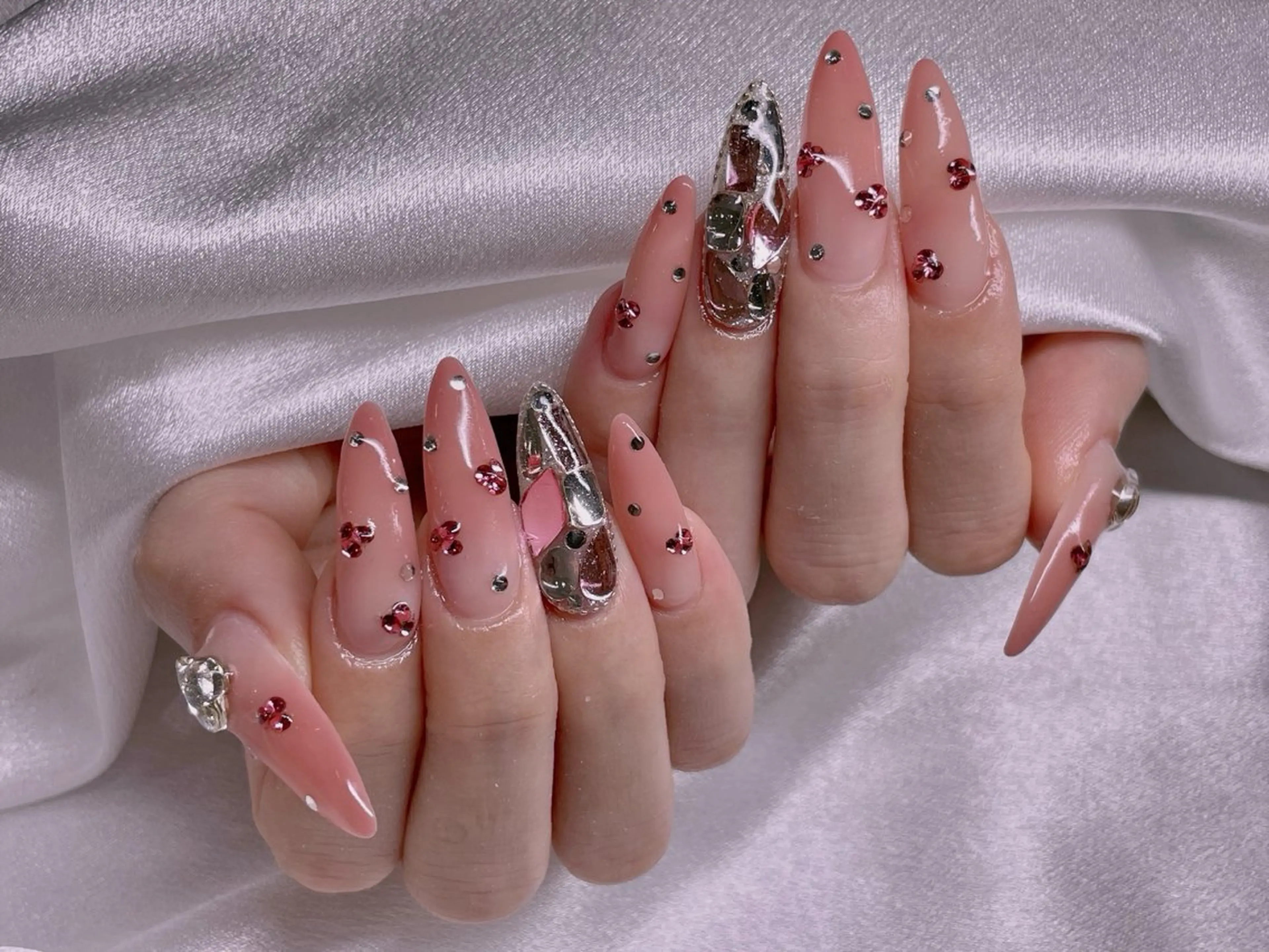 ネイル 長さだし専門店 M2　rikaのネイルデザイン