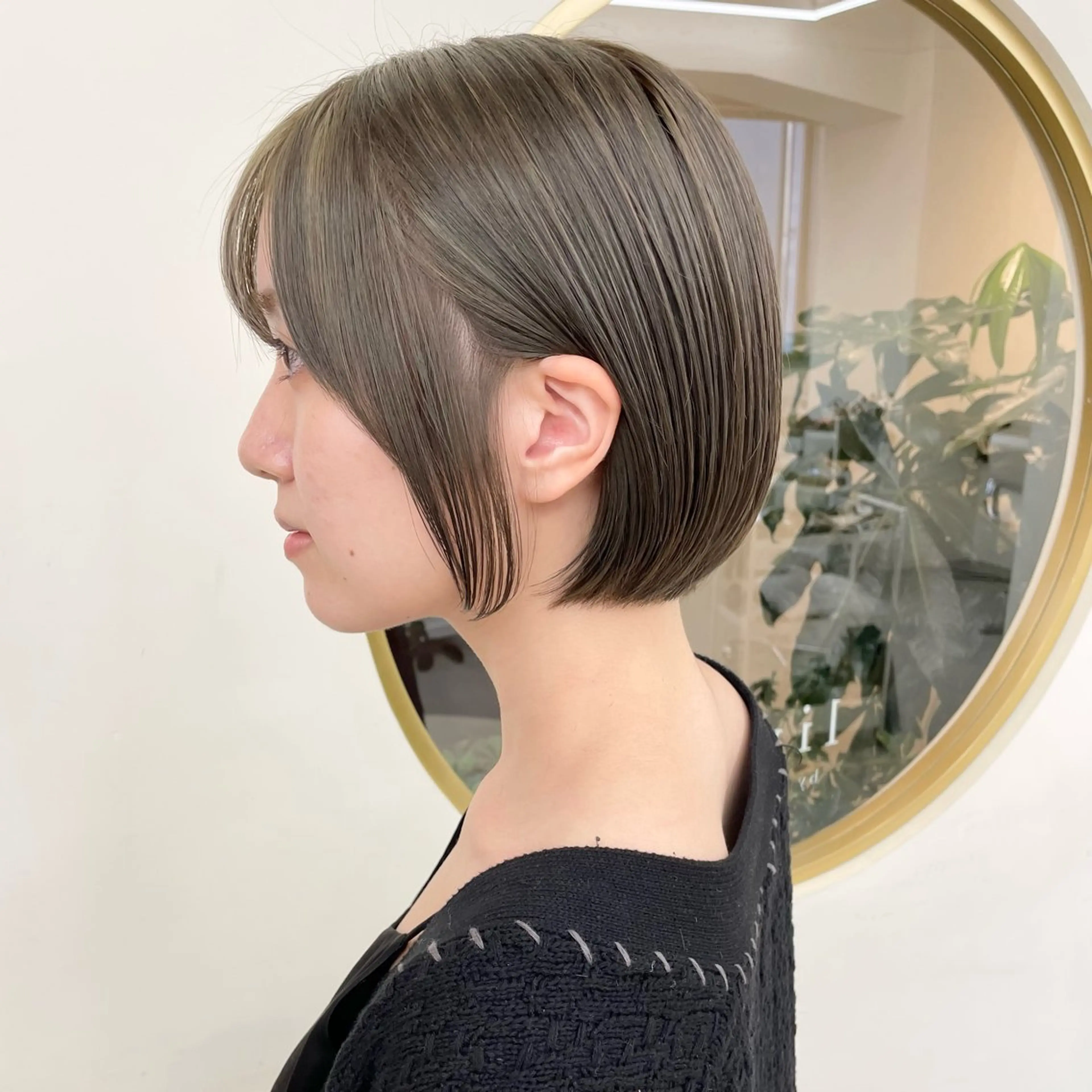 ショート カラー ショートボブ 丸みショート ベージュカラー ボブ ショートヘア ショート・ボブ ・ウルフ✂︎IMAIのヘアスタイル