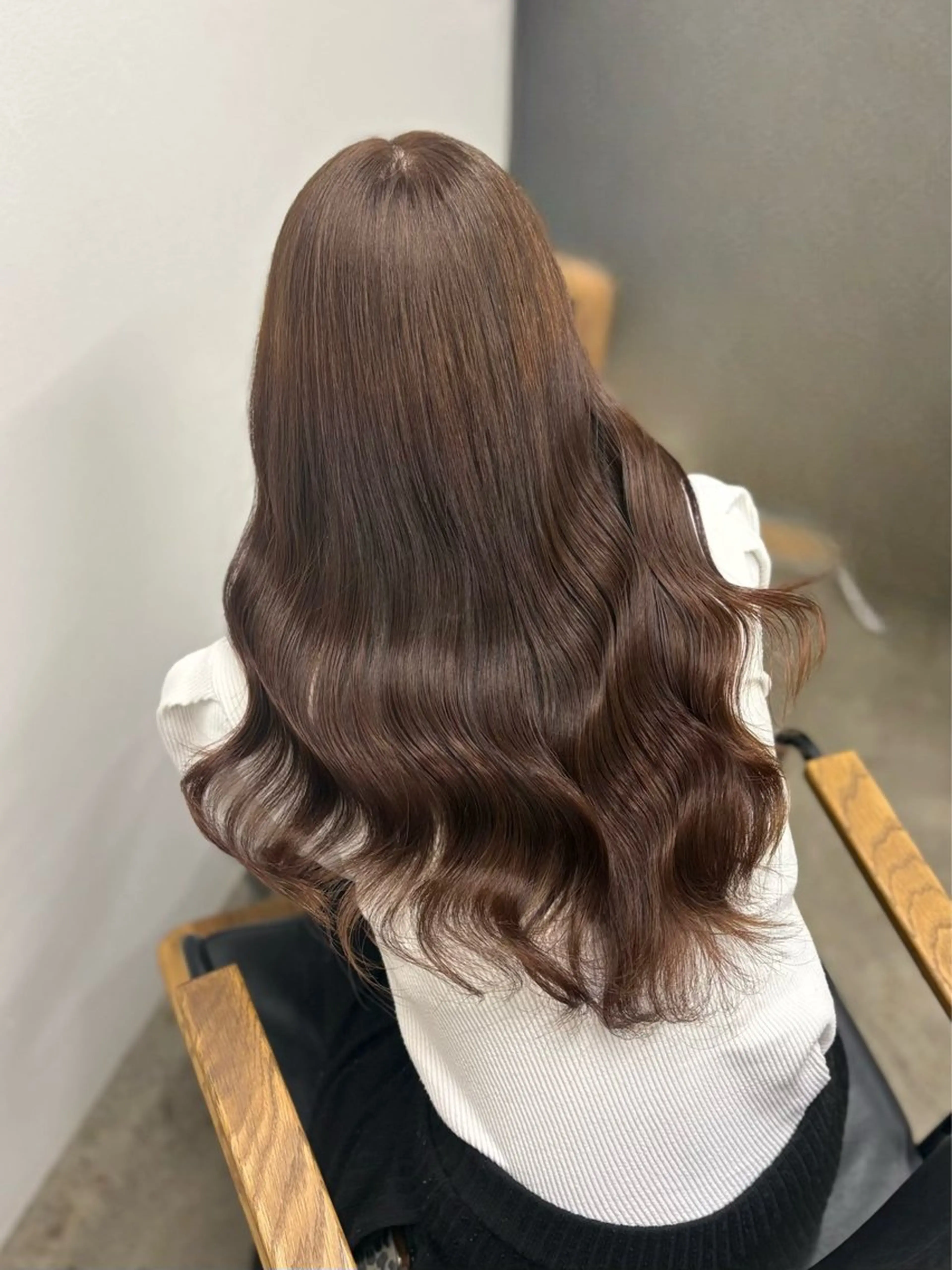 ロング カラー カット ヘアカラー レイヤー/髪質改善/ ナカジのヘアスタイル
