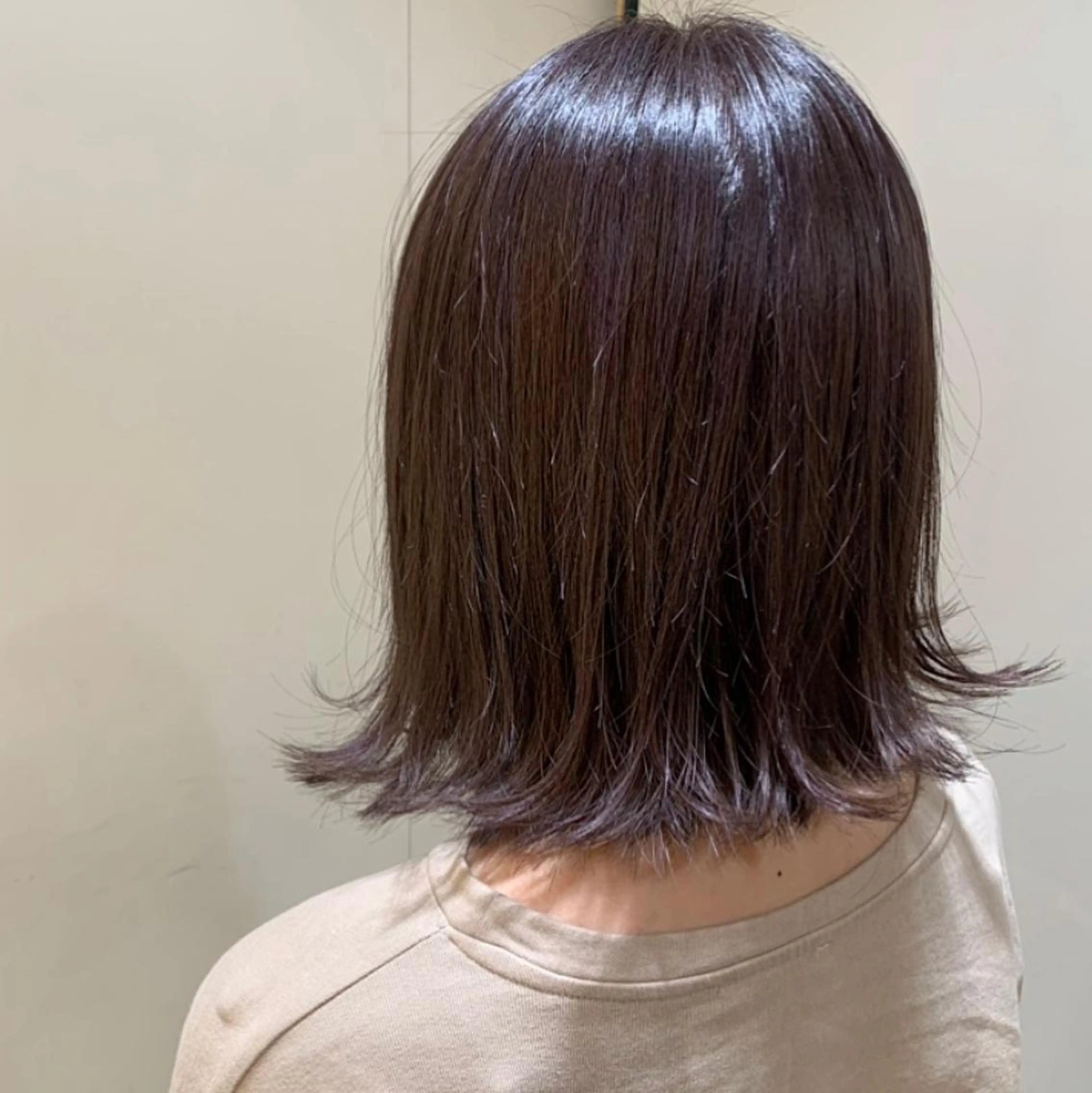 カラー 山口 莉奈のヘアスタイル