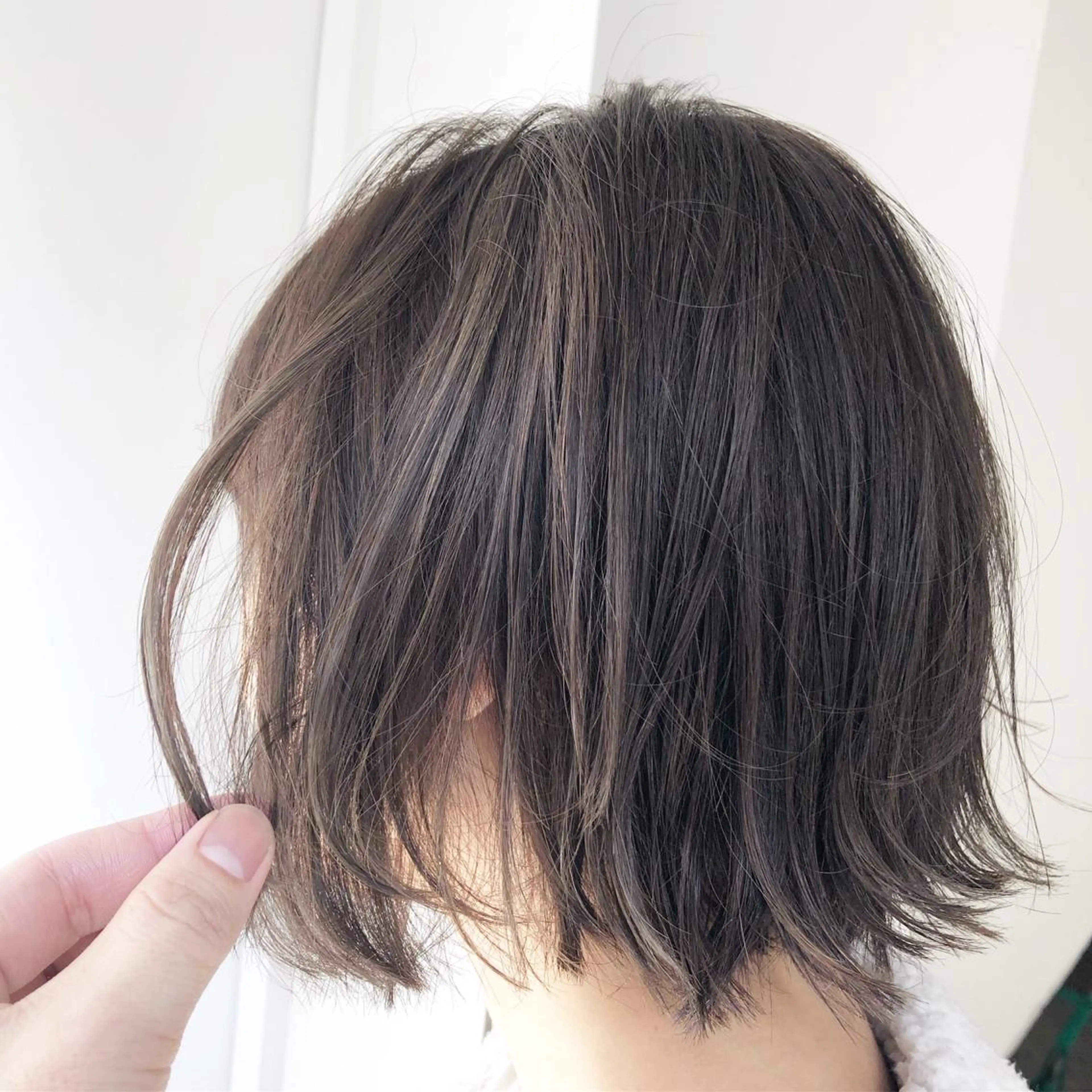 ミディアム カラー パーマ ヘアアレンジ 【白髪ぼかし 専門GBG】自由が丘のヘアスタイル