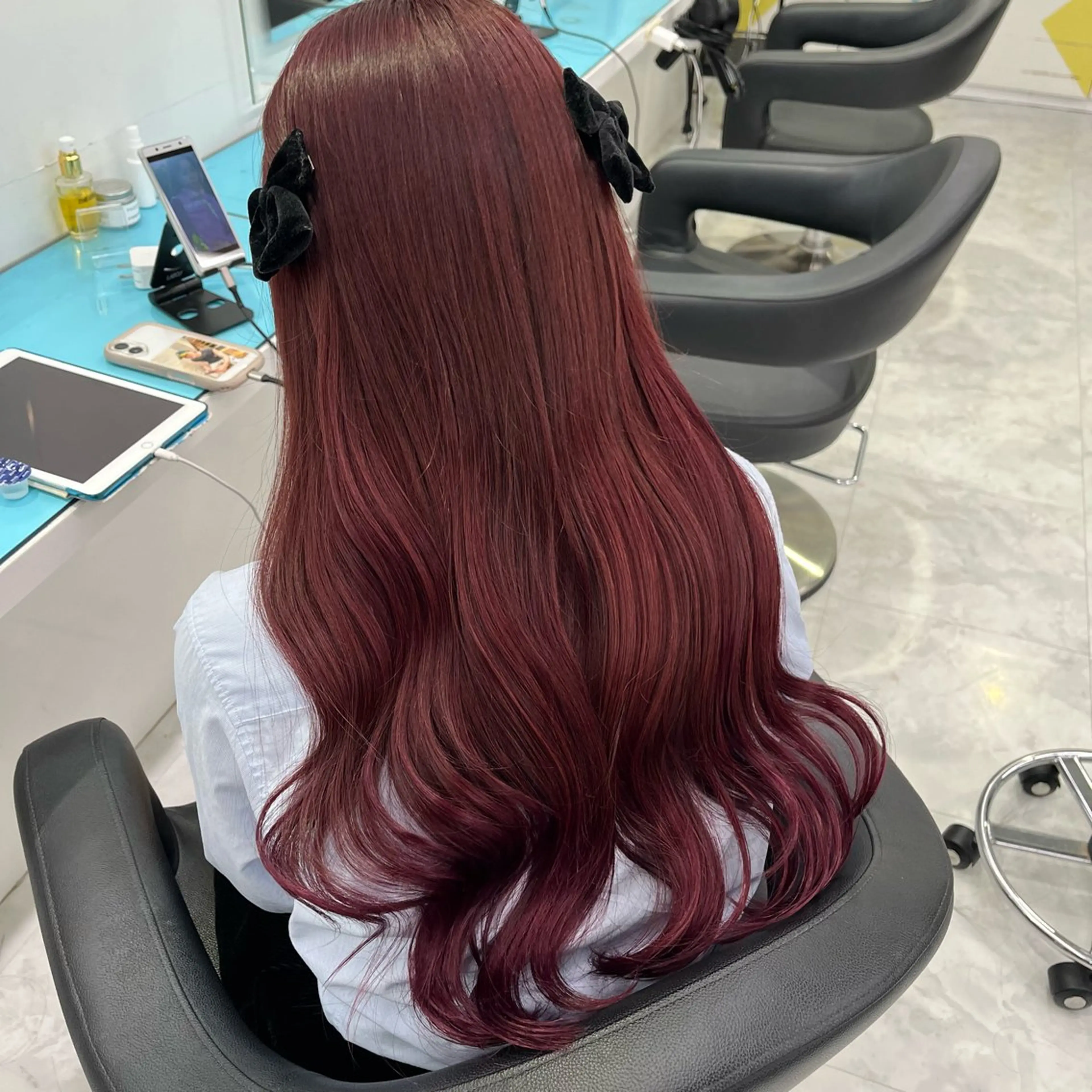 カラー ヘアカラー トリートメント ヘッドスパ akari🎀🤍 ガーリーstyleのヘアスタイル
