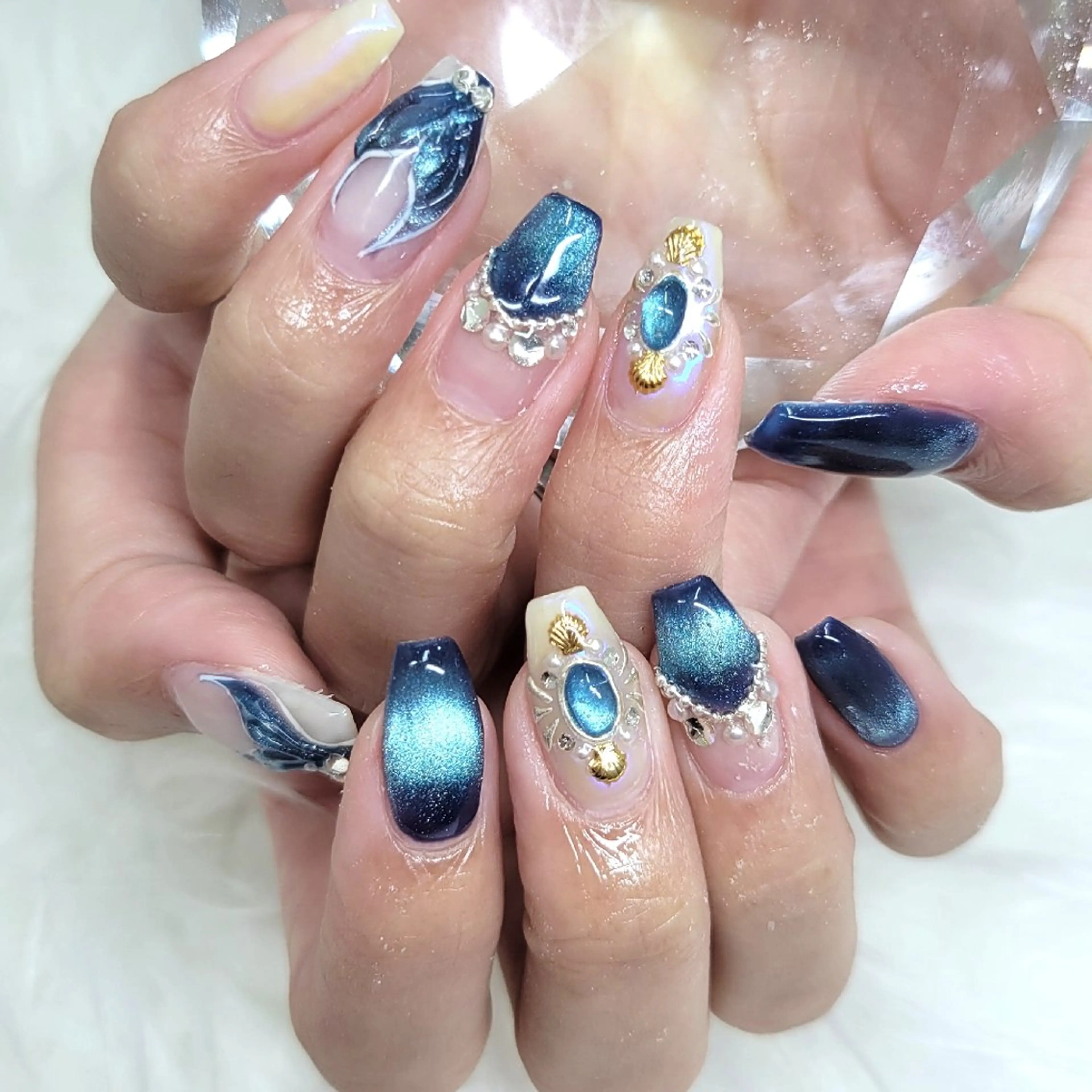 ネイル ハンドネイル 🌺chimu🌺 予約リクエスト可能☆のネイルデザイン