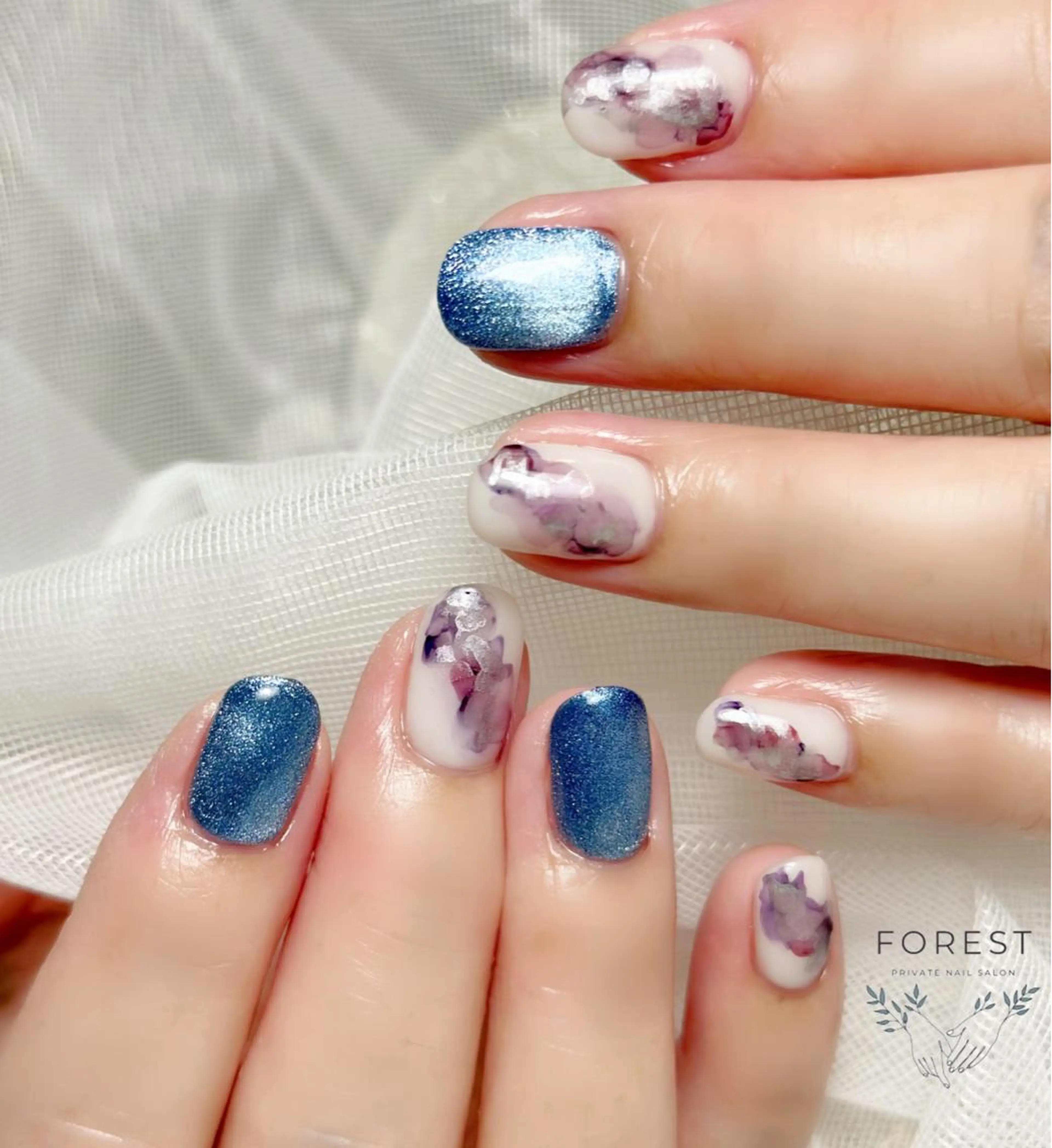ネイル 白岡市篠津自宅 サロンForestのネイルデザイン