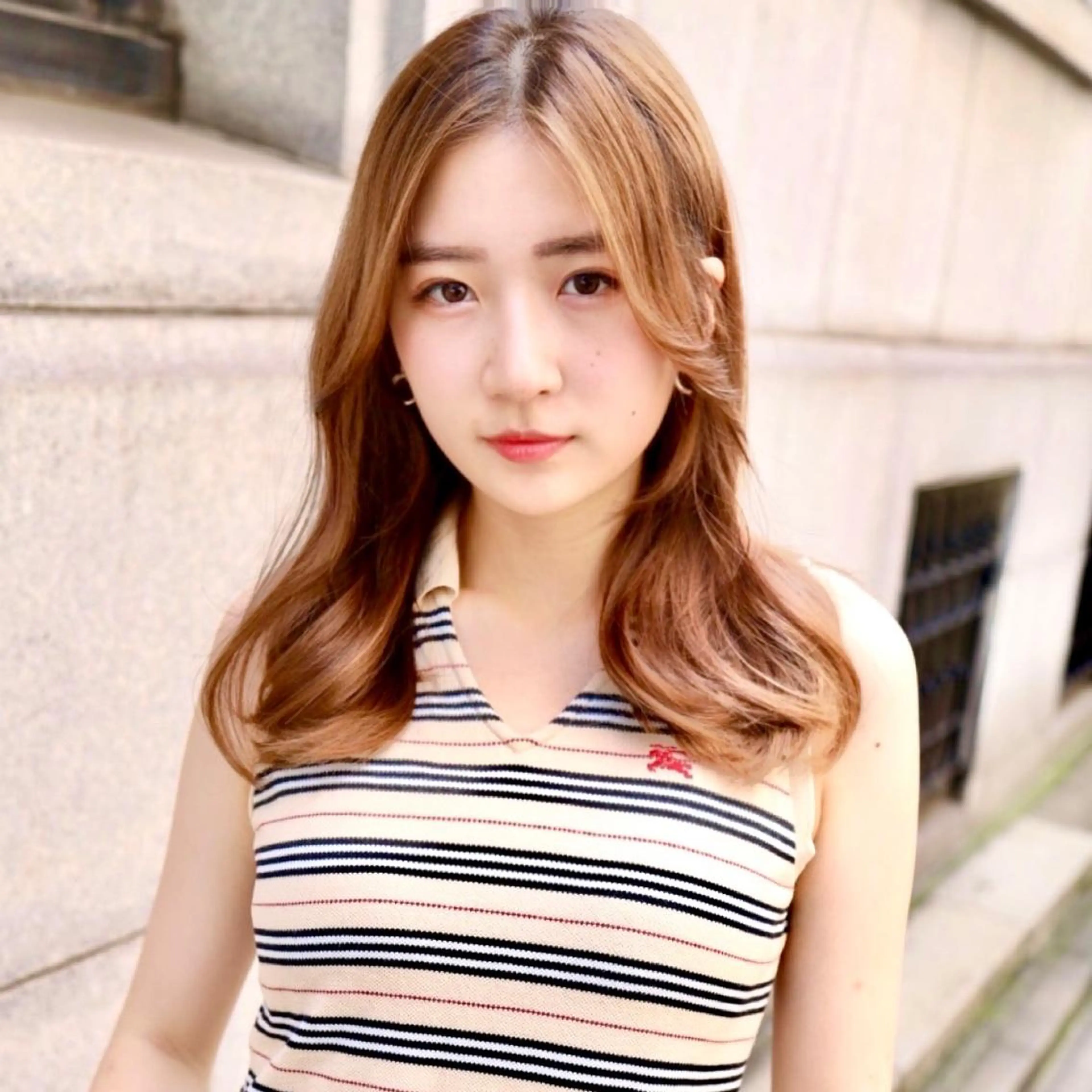 セミロング カラー パーマ ヘアアレンジ カット ヘアカラー トリートメント トレンドヘア🩶 艶髪🩶yoshiのヘアスタイル