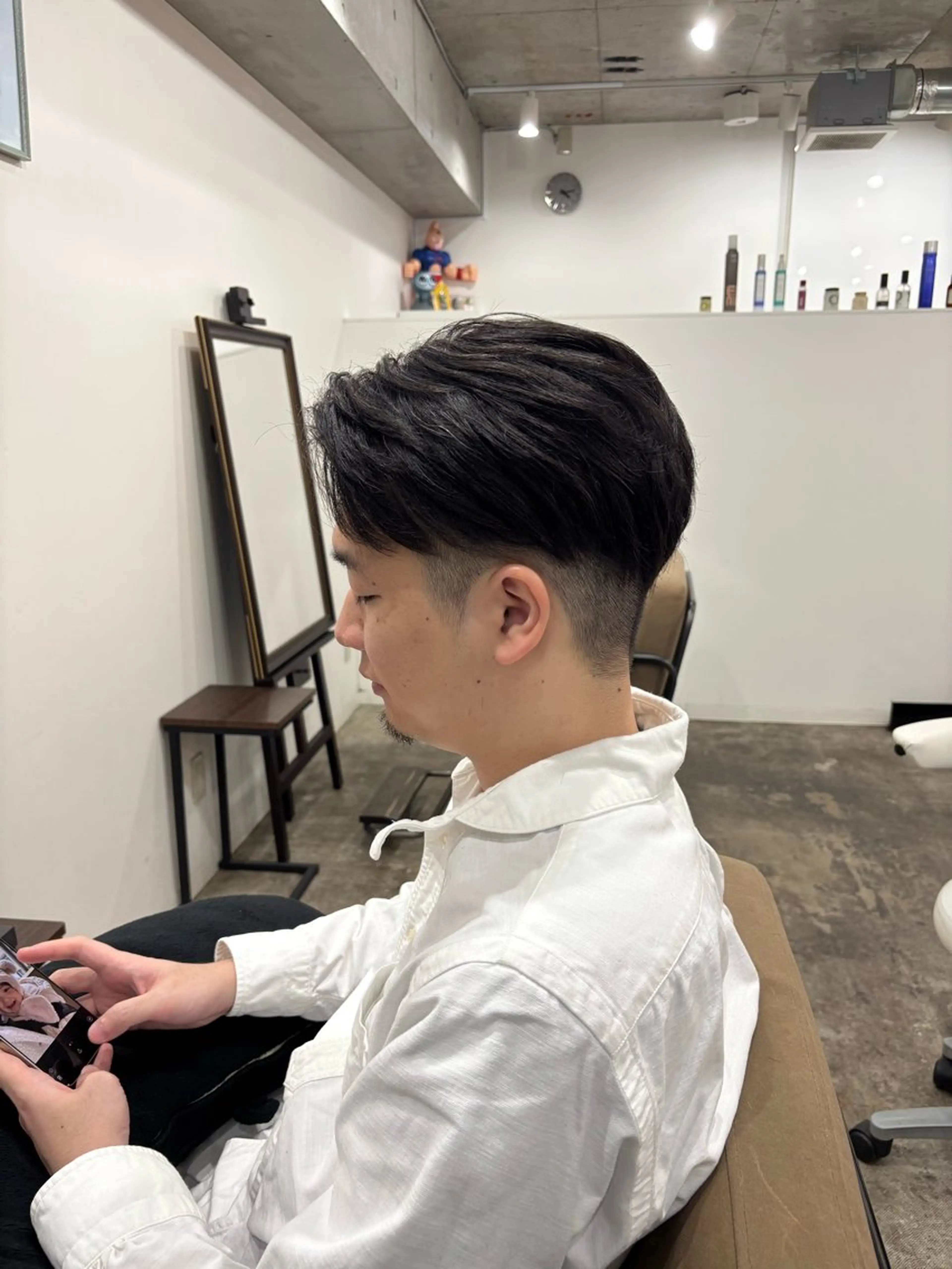 ショート メンズ カット ヘッドスパ hair salon BOKu所属・竹葉 如起のヘアスタイル