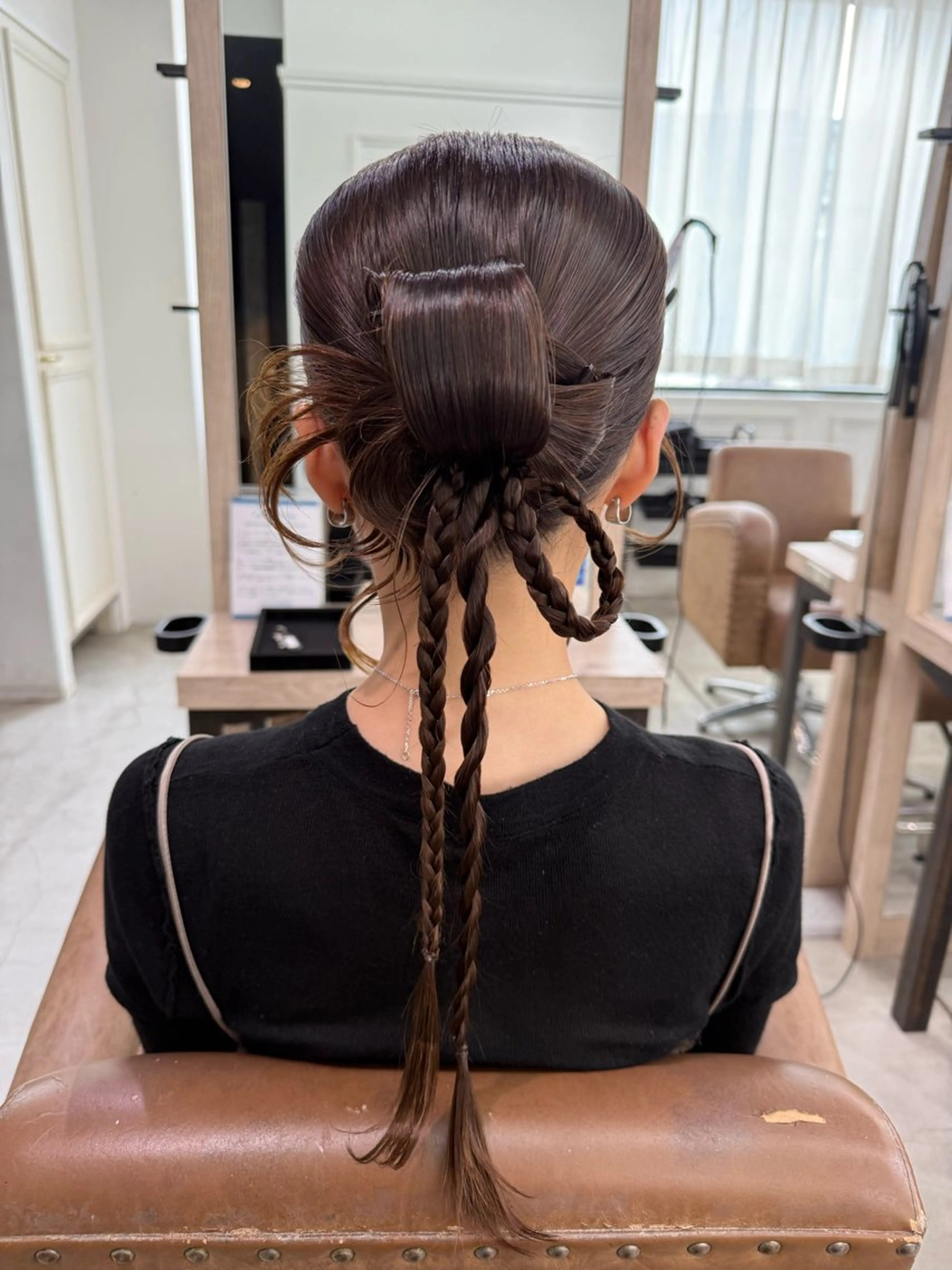 ヘアアレンジ ヘアセット 戸田 美蘭のヘアスタイル