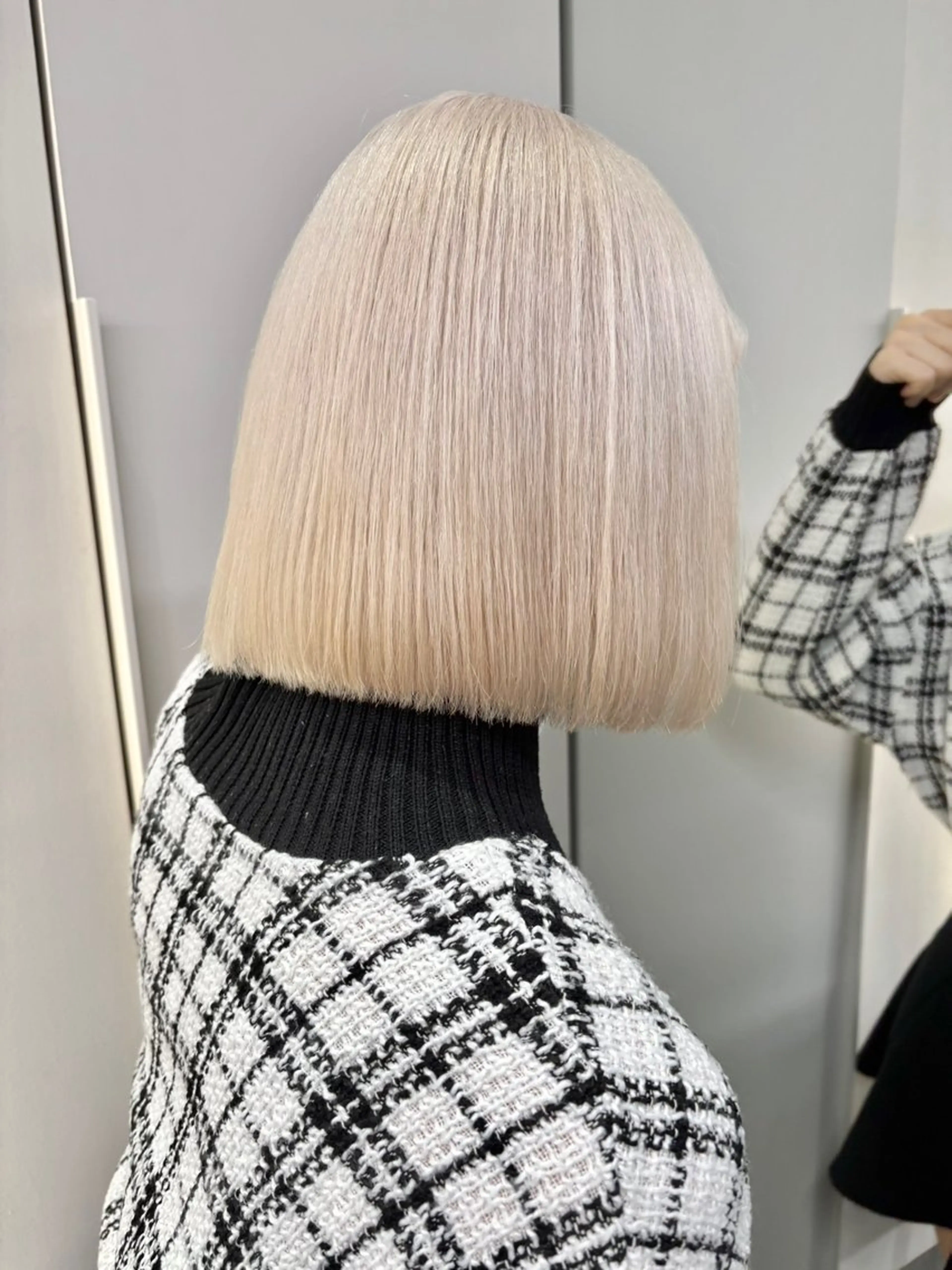 ショート カラー バレイヤージュ ブリーチ ケアブリーチ ダブルカラー イヤリングカラー iena渋谷 /ゆーこのマツエク・マツパデザイン