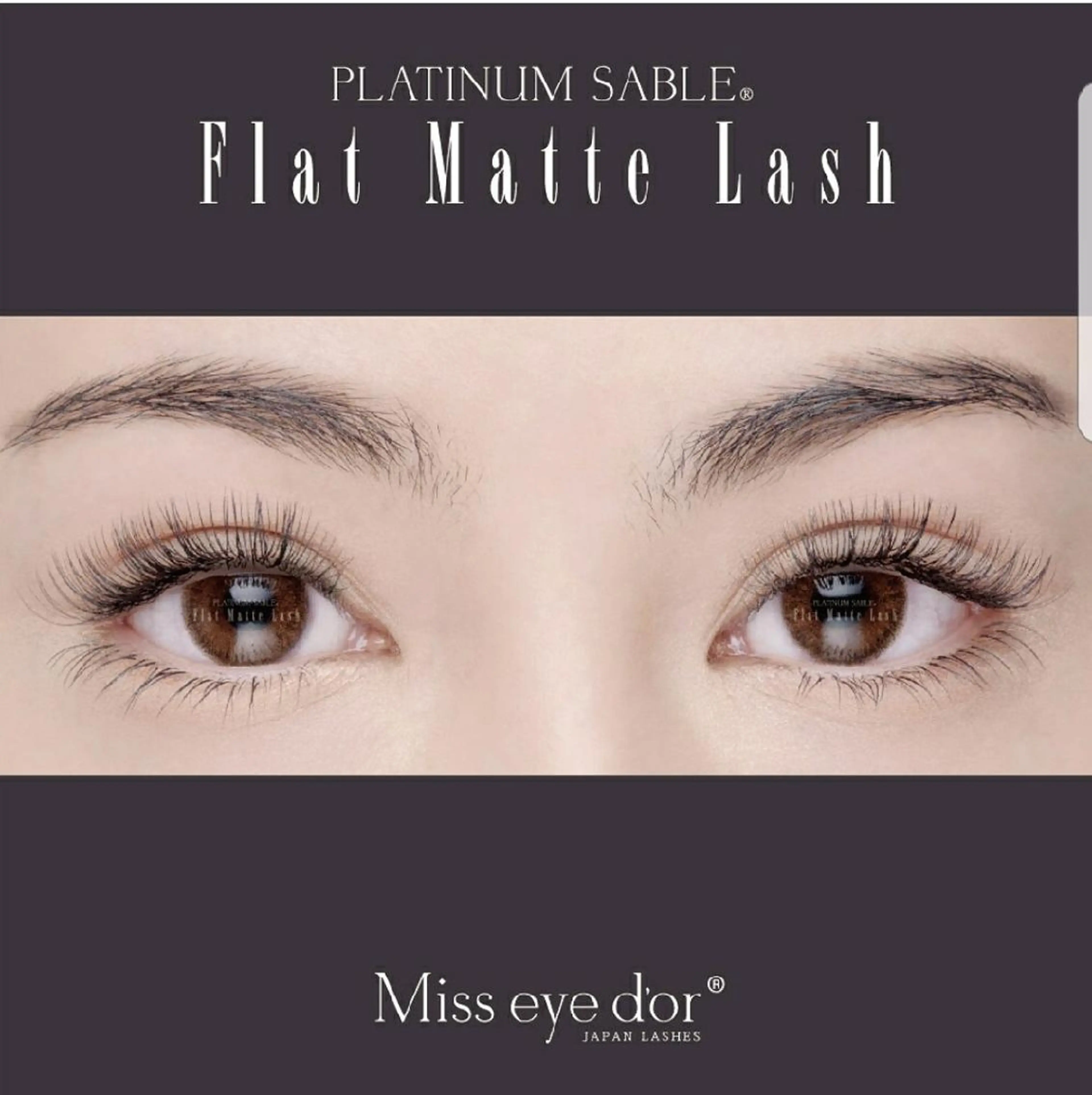 マツエク・マツパ フラットラッシュ Hair＆beauty BRY所属・hair& beauty BRYのマツエク・マツパデザイン