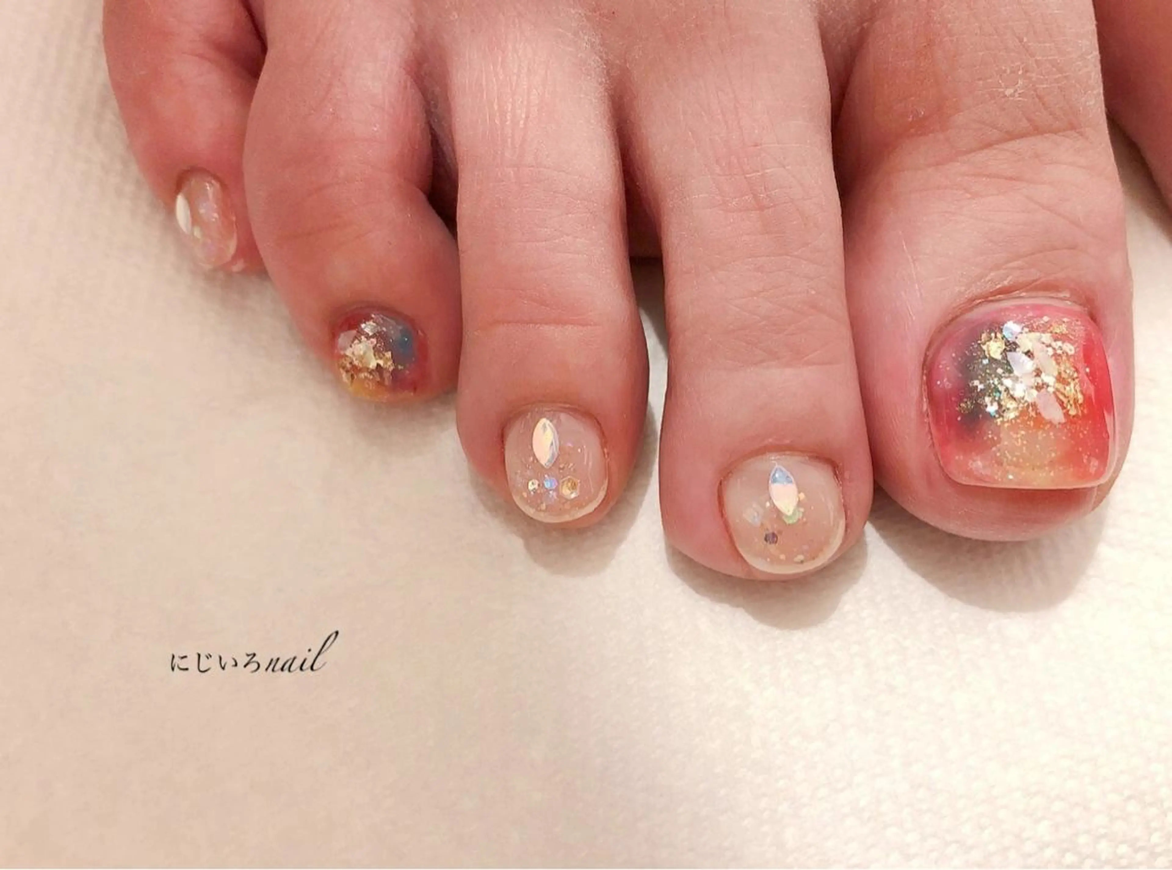 ネイル にじいろ nailのネイルデザイン