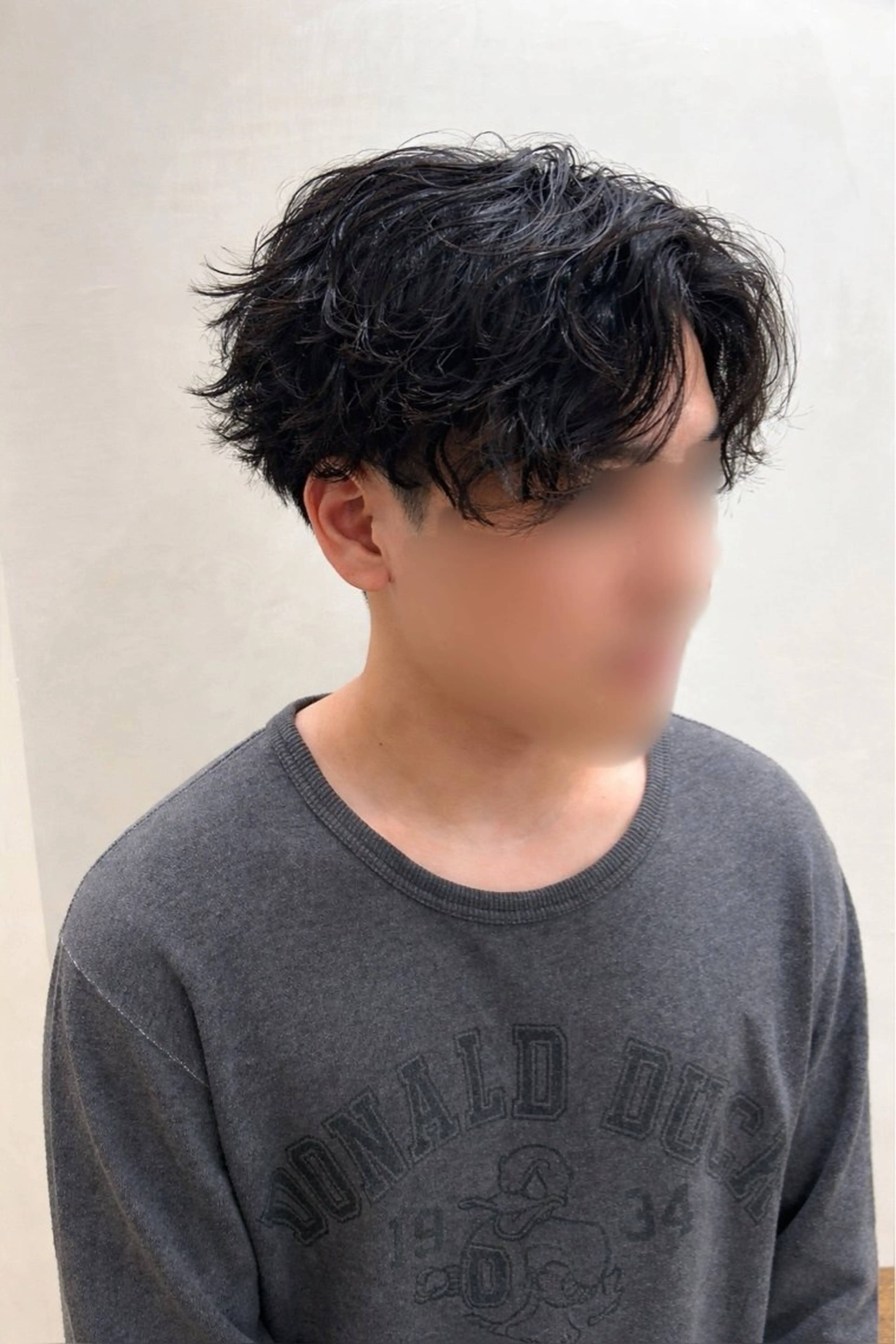 ミディアム ミディアムパーマ カット パーマ 【メンズパーマ特化】 リュウのヘアスタイル