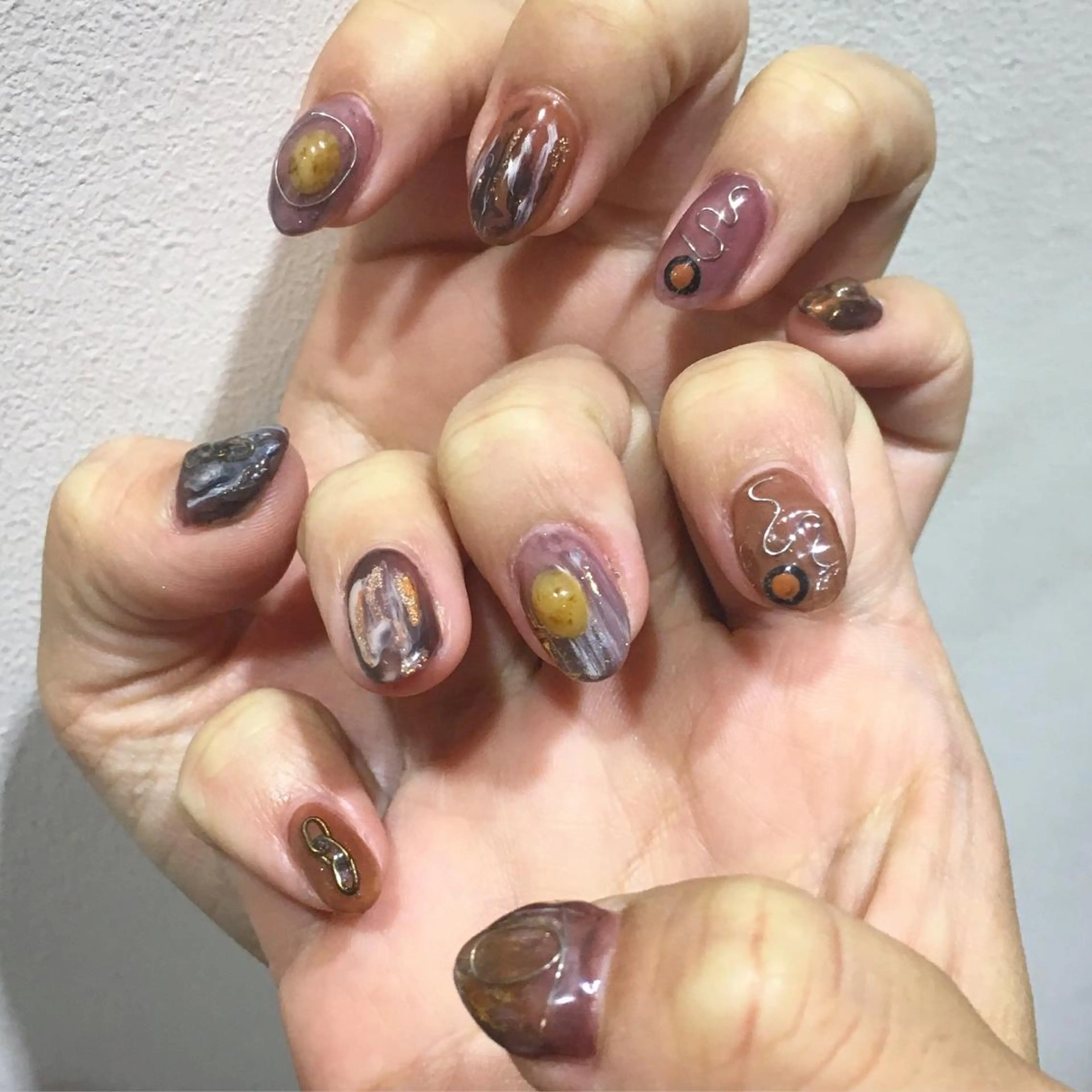 ネイル 【似合わせ提案】鈴木 舞のネイルデザイン