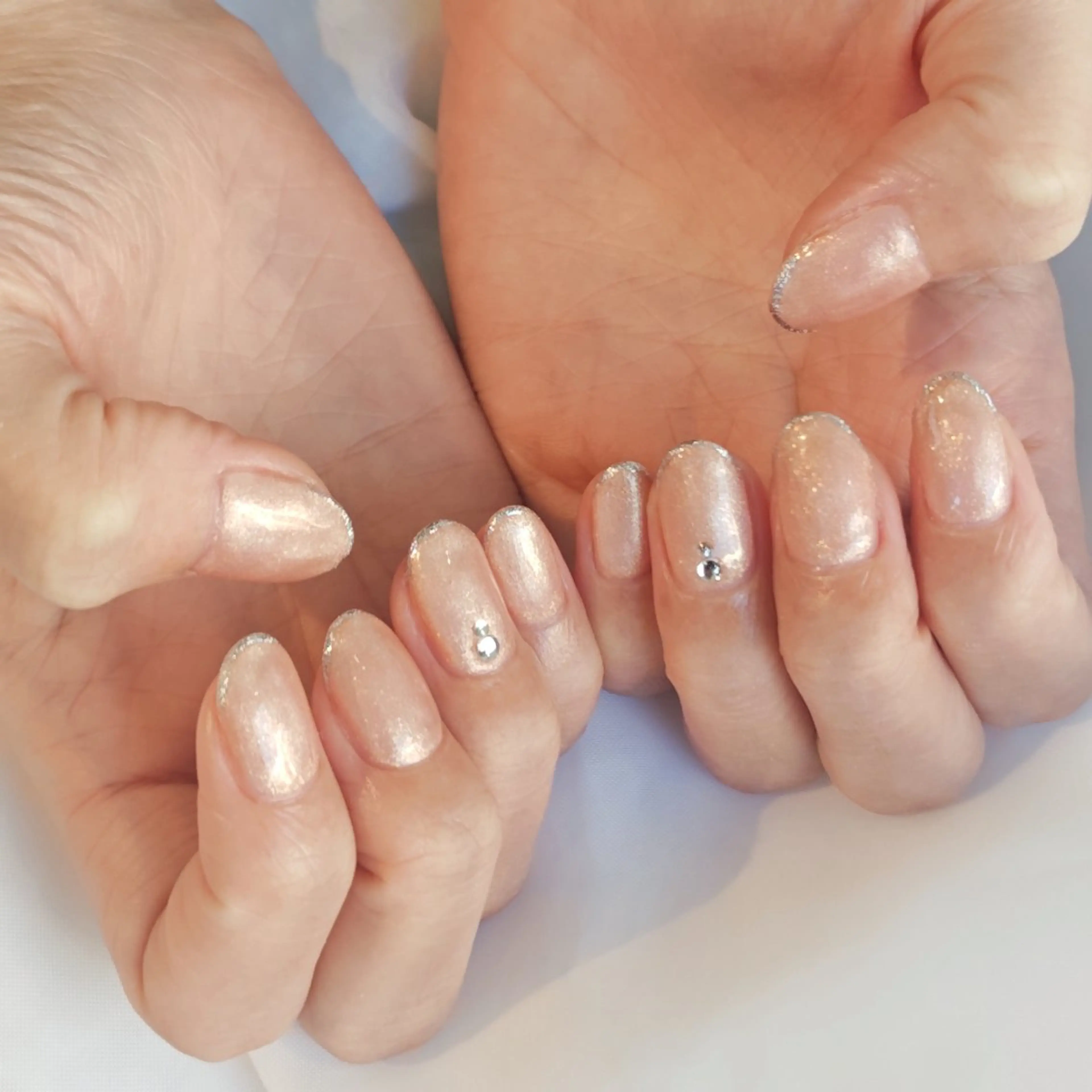 ネイル オフィスネイル シンプルネイル 春ネイル felicita服部店所属・felicita fumi♡のネイルデザイン