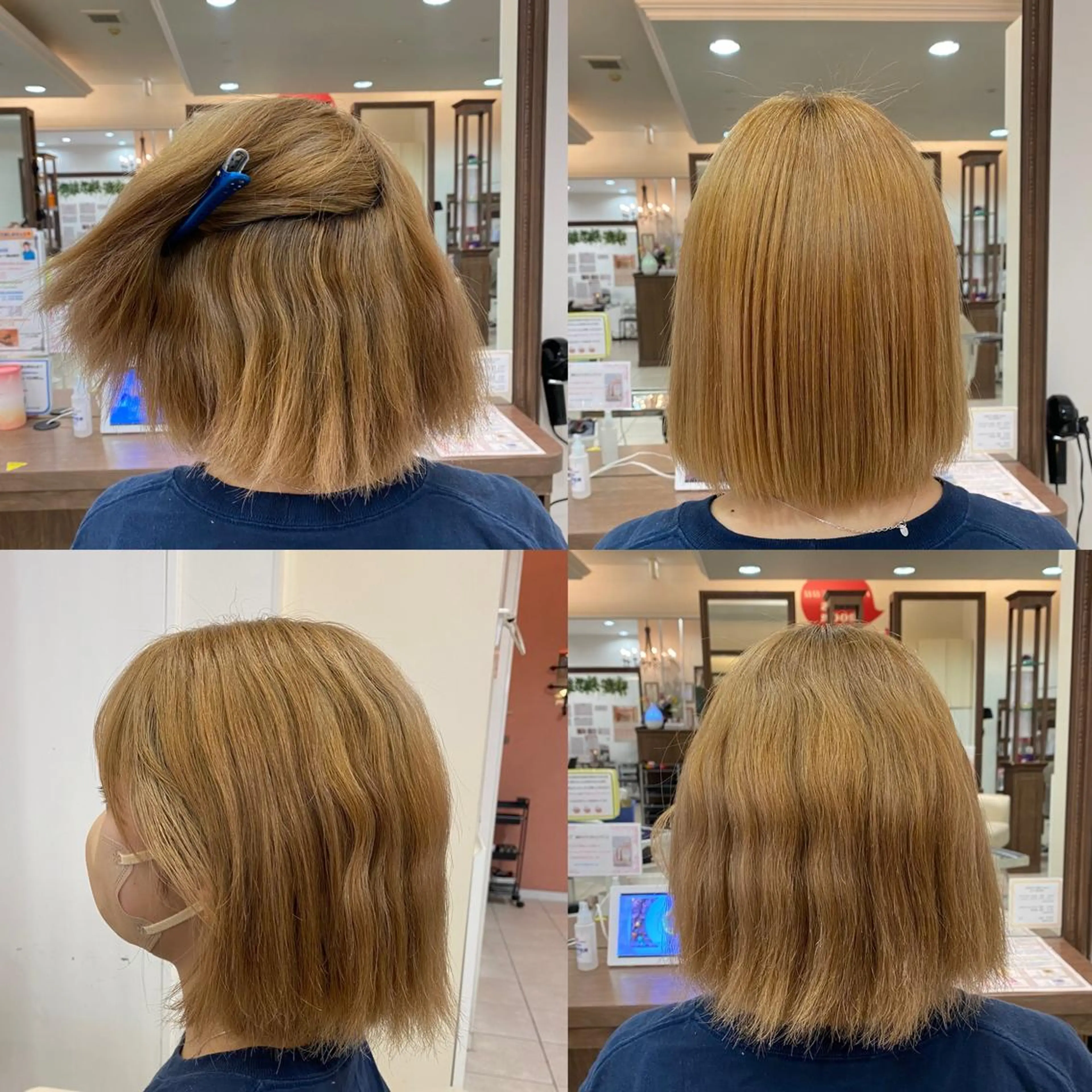 《女性限定💇‍♀️撮影モデル》⚠️ハイダメージ毛の方⚠️髪質改善縮毛矯正モデル⚠️補足事項を必ずお読みください🙏の写真