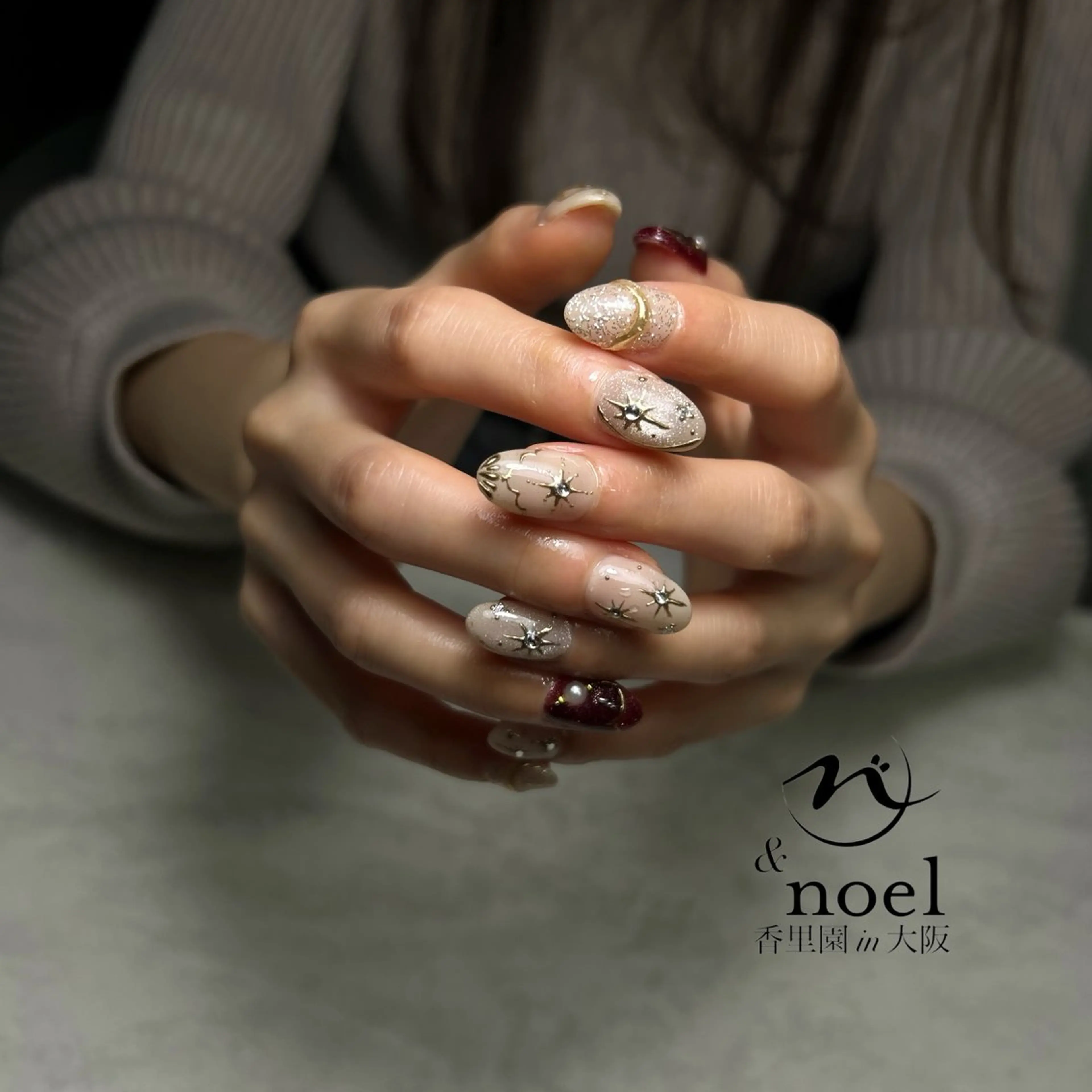 ネイル ハンドネイル もも 🍑のネイルデザイン