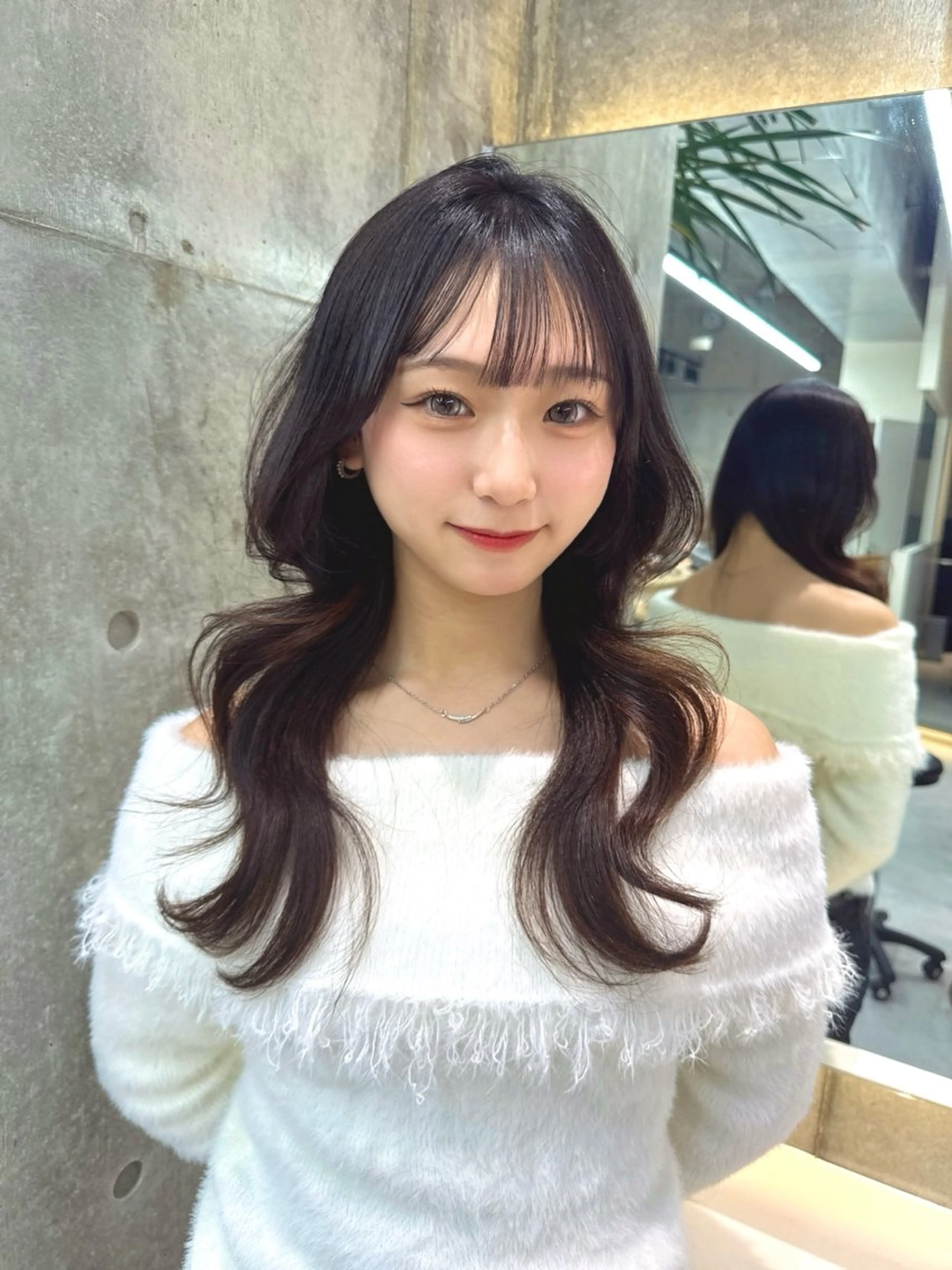 ロング カット ヘアカラー トリートメント ゆーだい🇰🇷韓国 🇰🇷×髪質改善のヘアスタイル