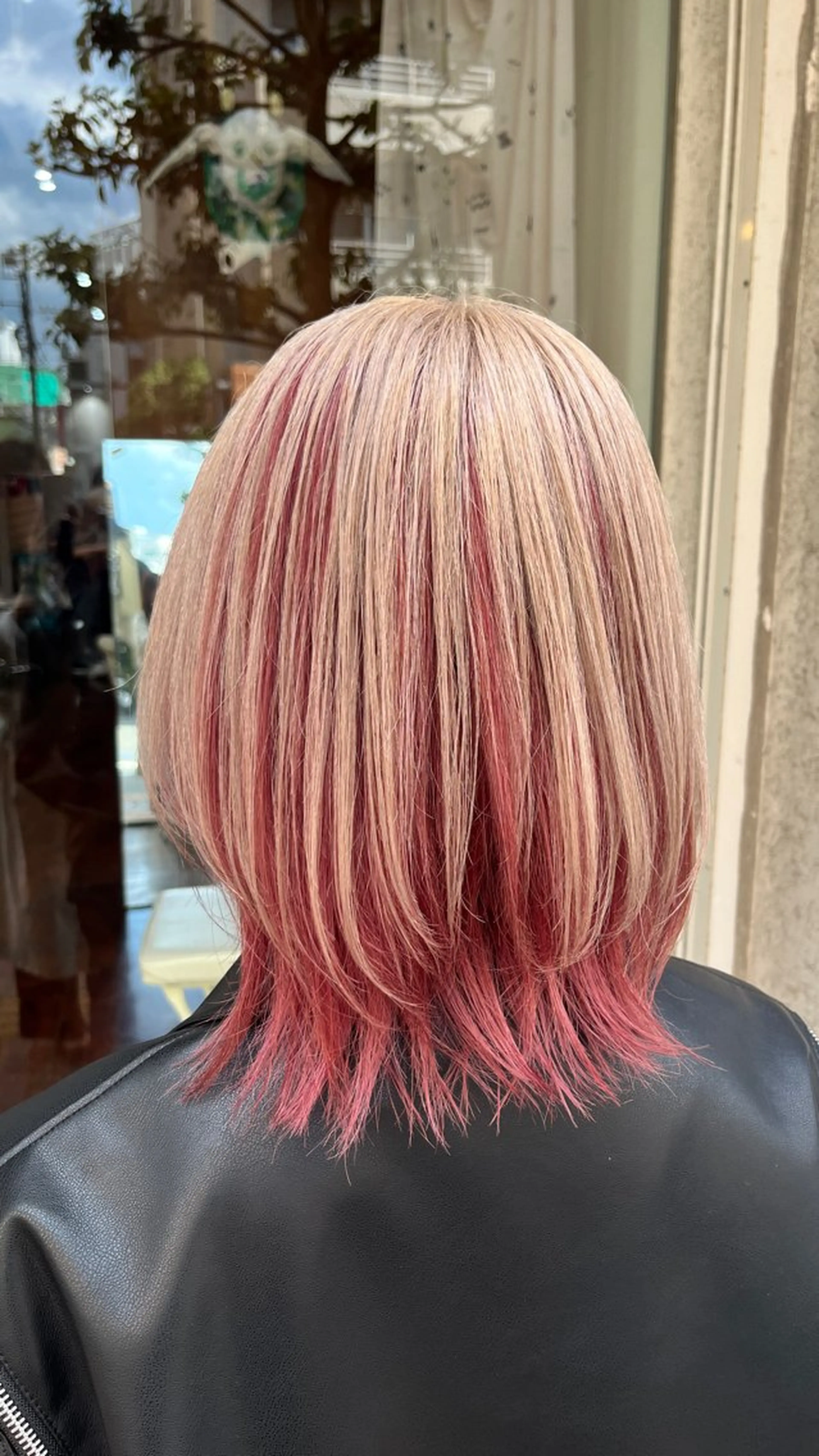 ミディアム カラー ベージュカラー ピンクカラー ヘアカラー トリートメント CoCooN minamiのヘアスタイル