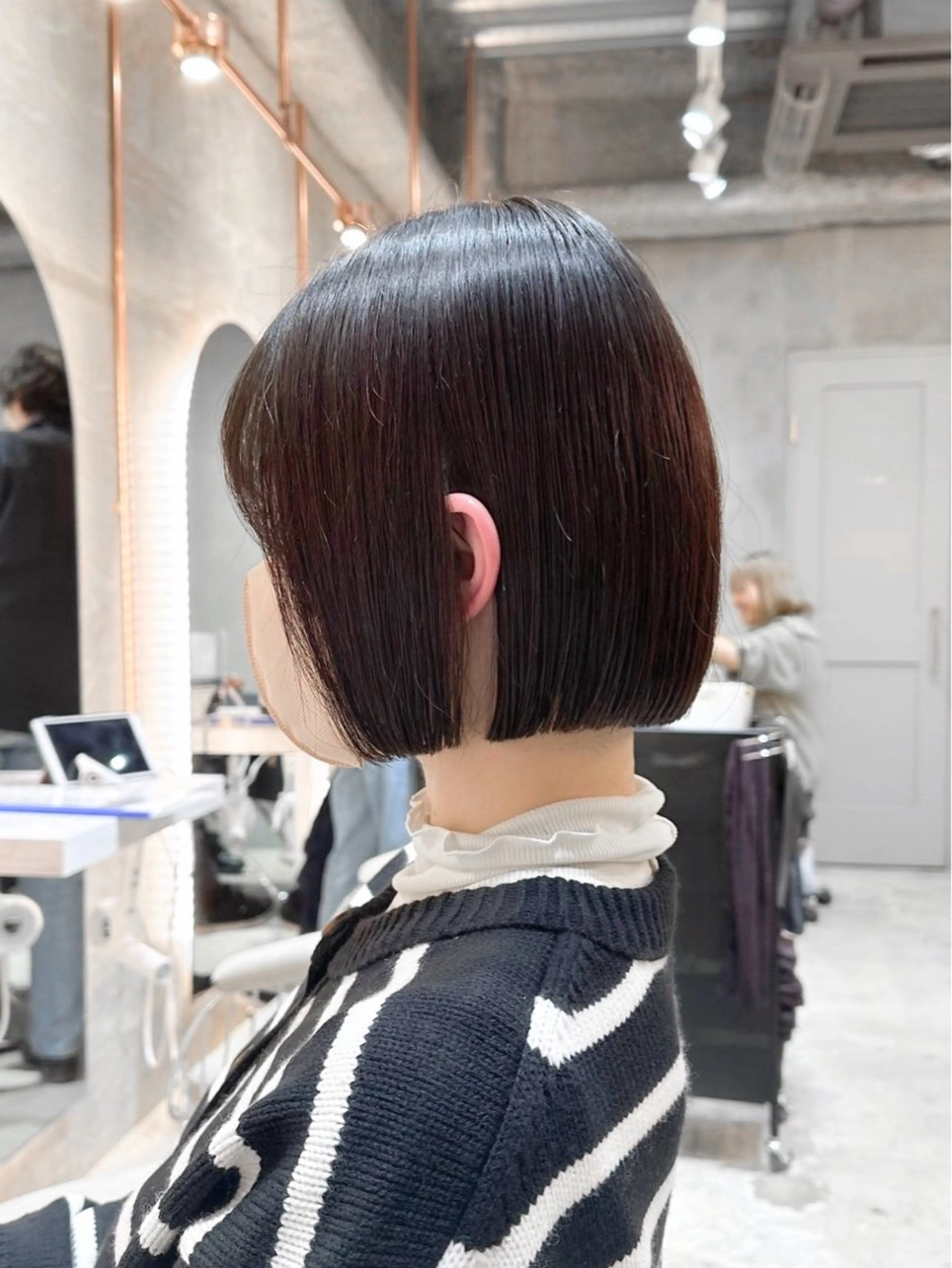 ショート 縮毛矯正/韓国ヘア /レイヤー🎀ミズキのヘアスタイル