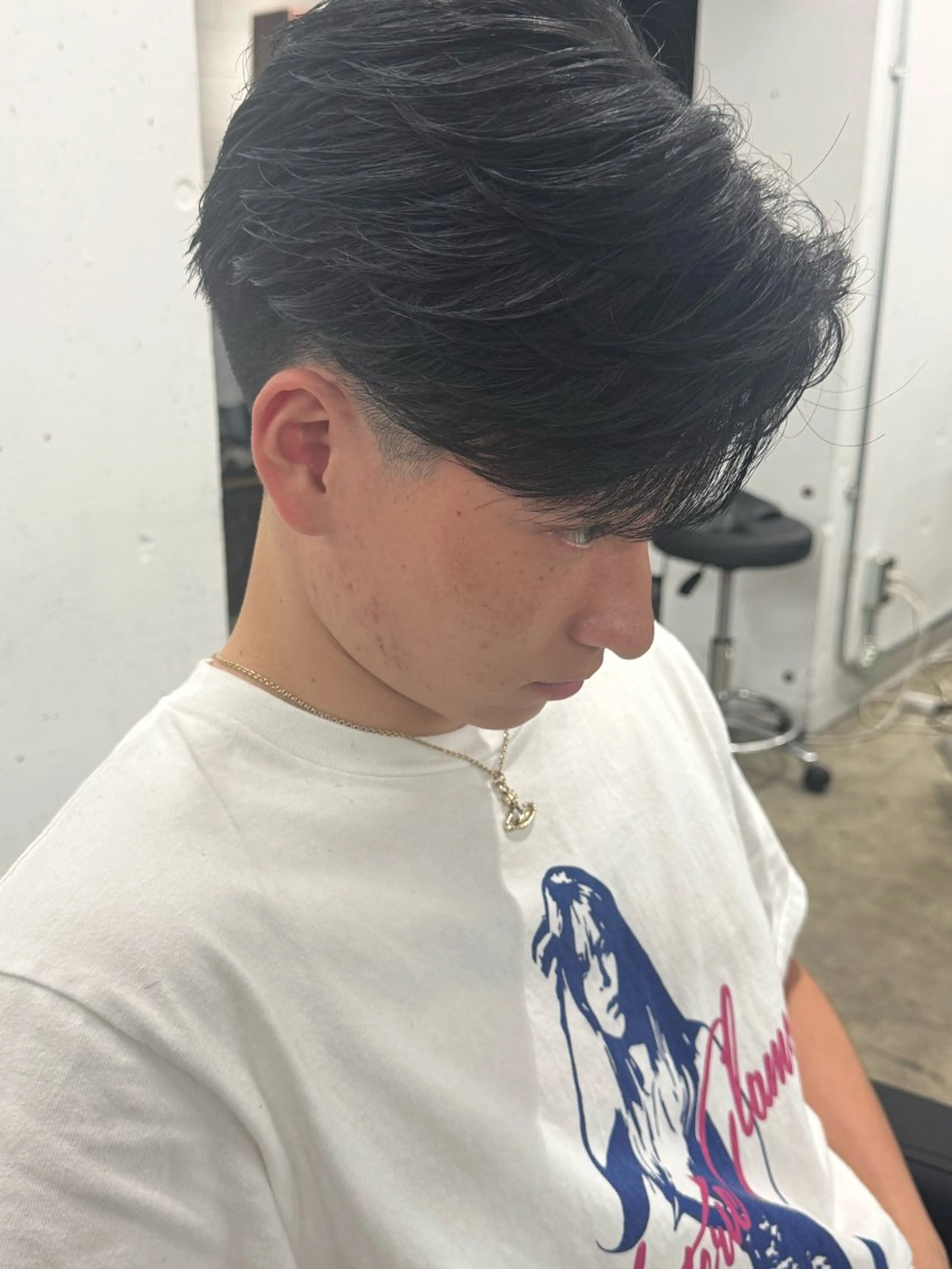 メンズ 岩佐 柚太のヘアスタイル