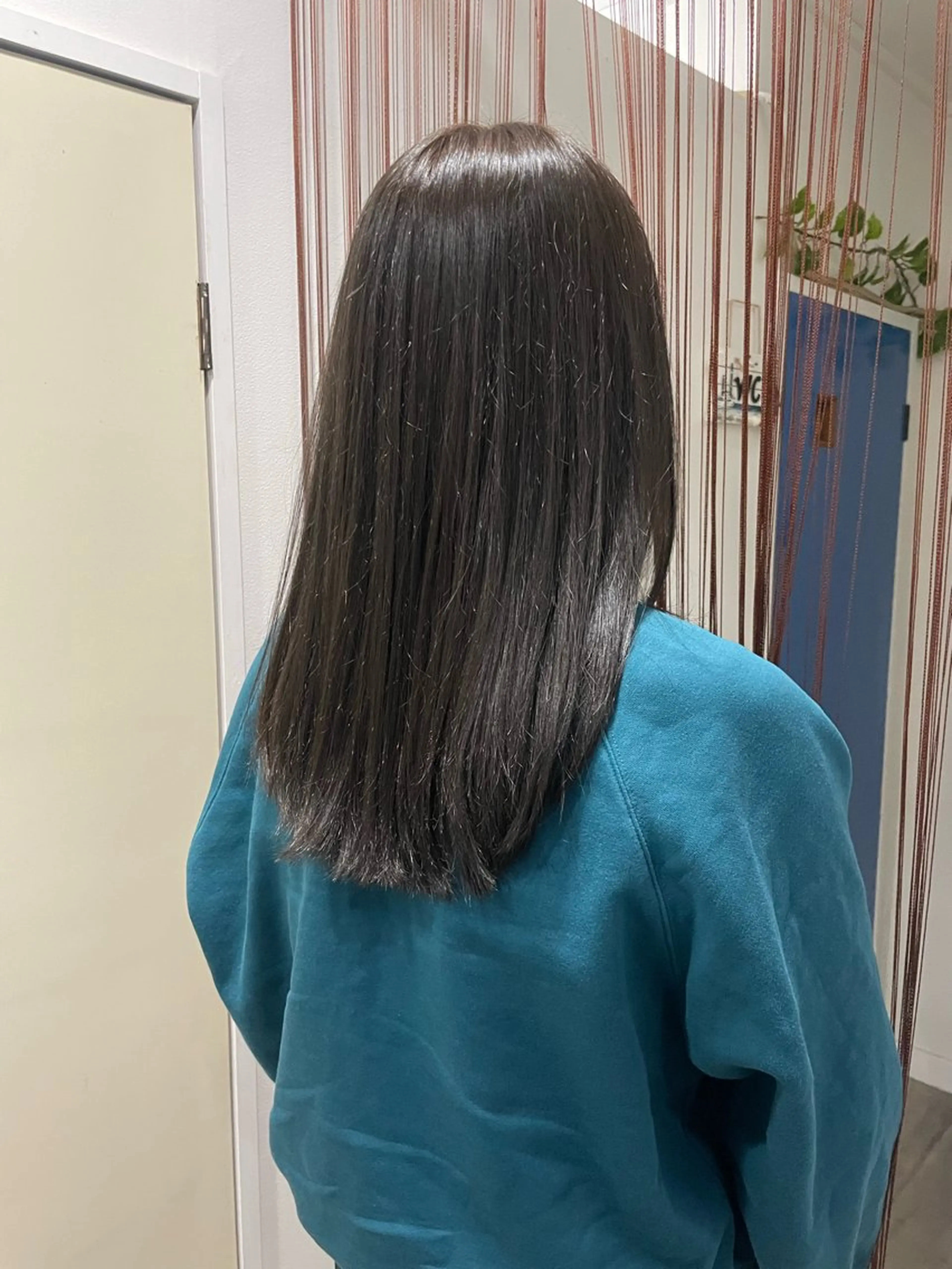 セミロング カラー 透明感カラー グレージュ モカグレージュ 🖤keina🖤 詳細必読:*･のヘアスタイル