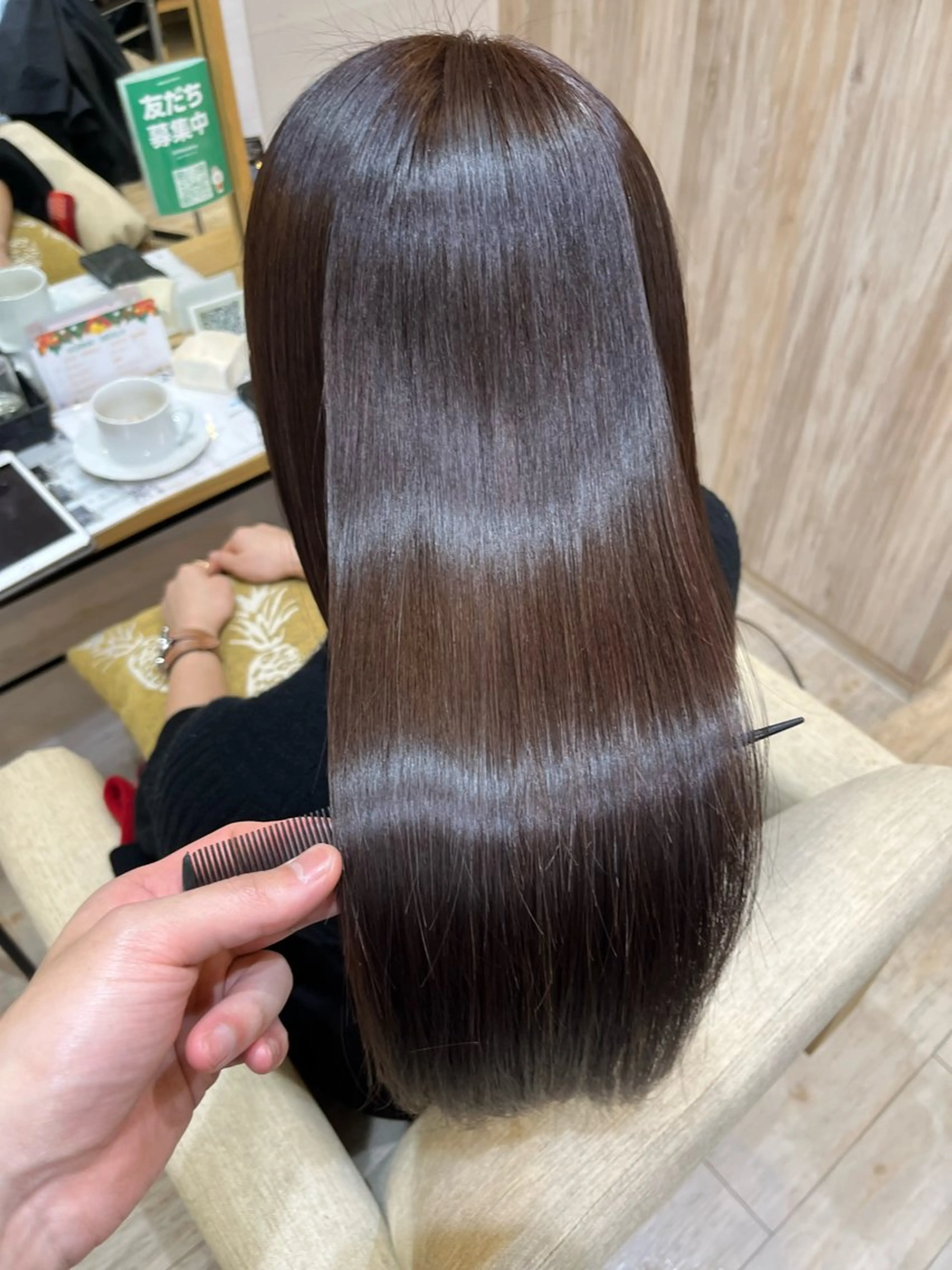 ロング カラー パーマ 髪質改善 カット トリートメント ✨髪質艶髪改善✨ @takaのヘアスタイル