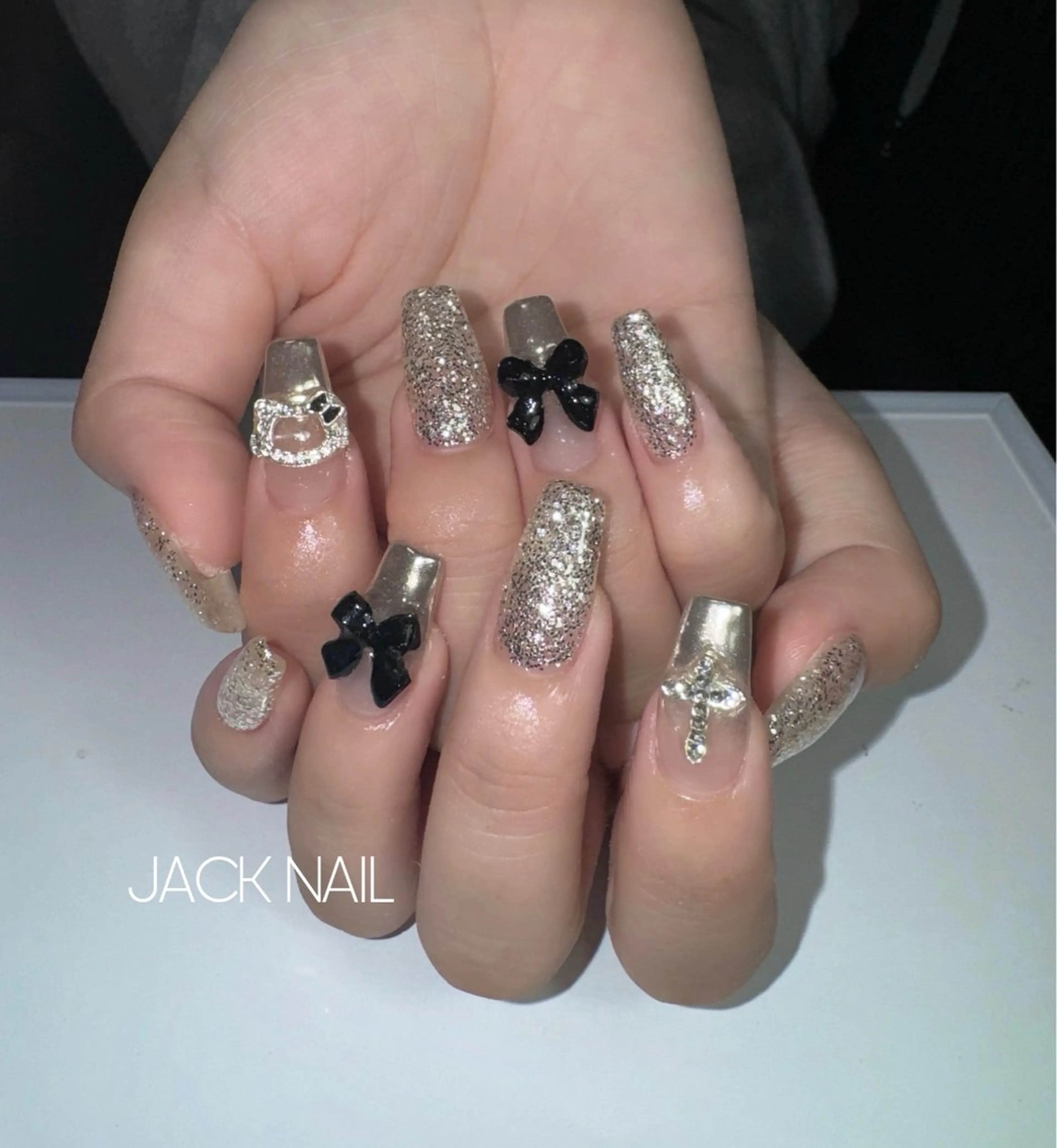 ネイル ハンドネイル JACK NAIL 💜Ayakaのネイルデザイン